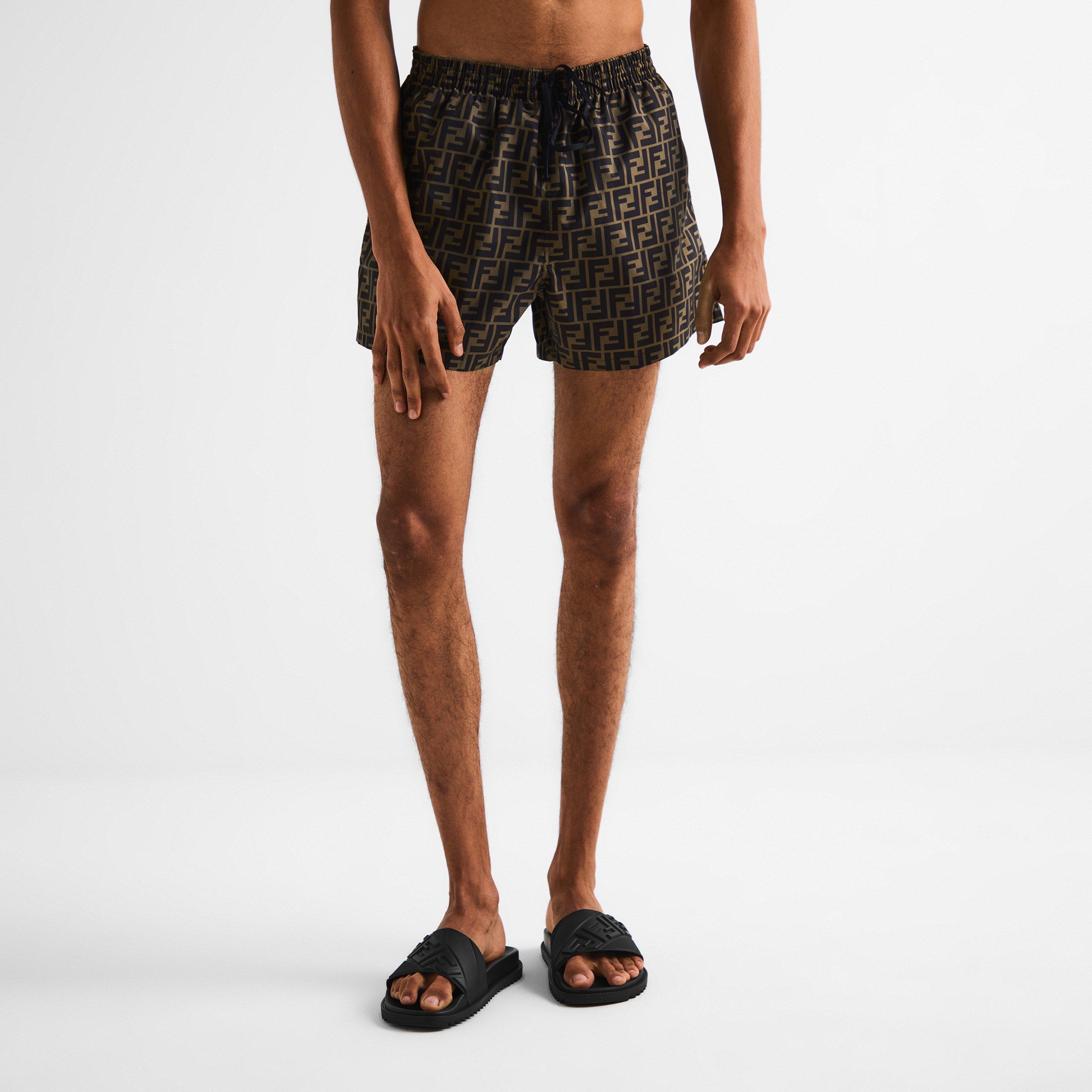 Tobacco - Fendi - Men's FF Swim Shorts - 3