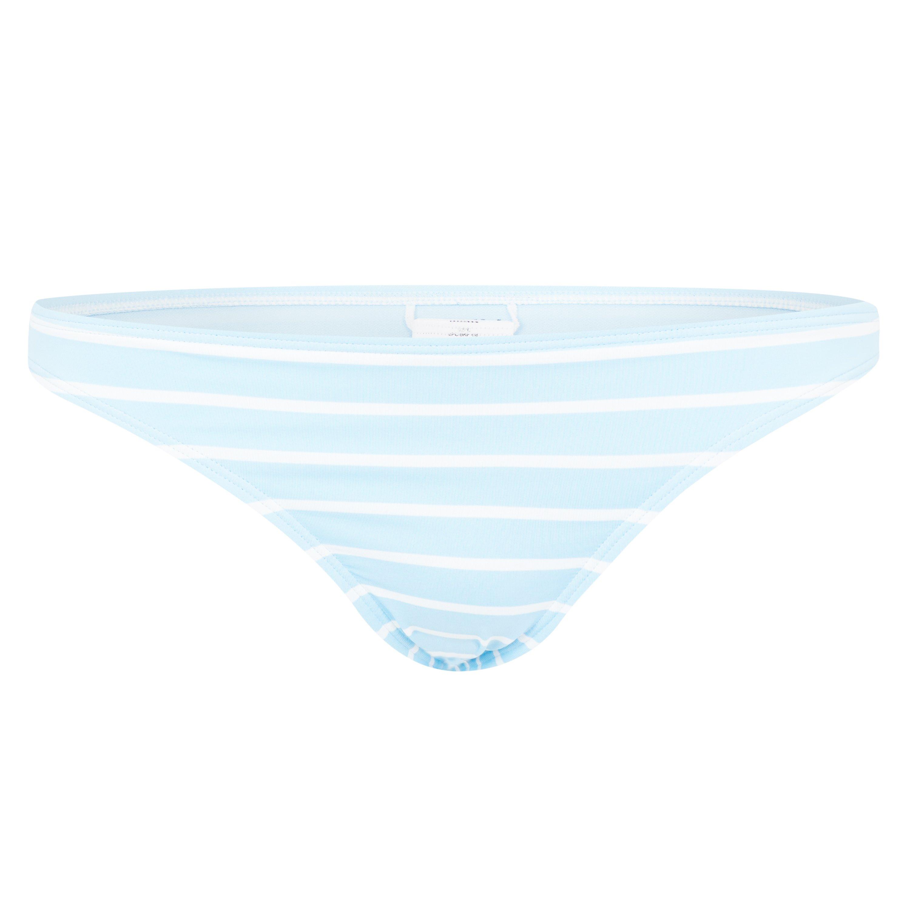Cool Blue/Strp - Roxy - Moderate Bikini Bottoms Ladies - 1