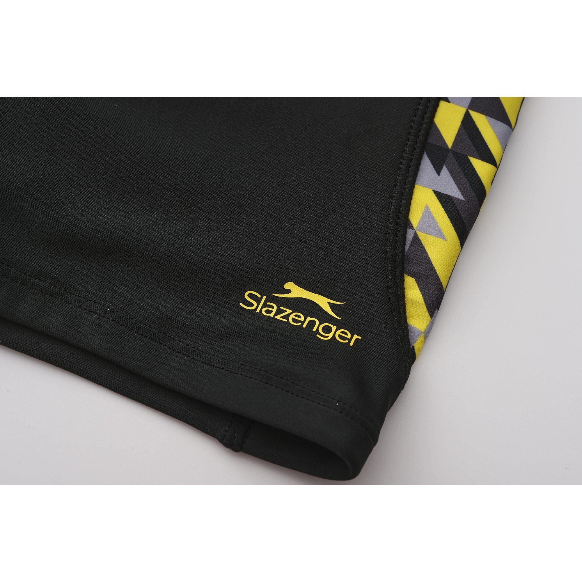 Sort/Gul - Slazenger - Pl Boxer Junior Boys - 4