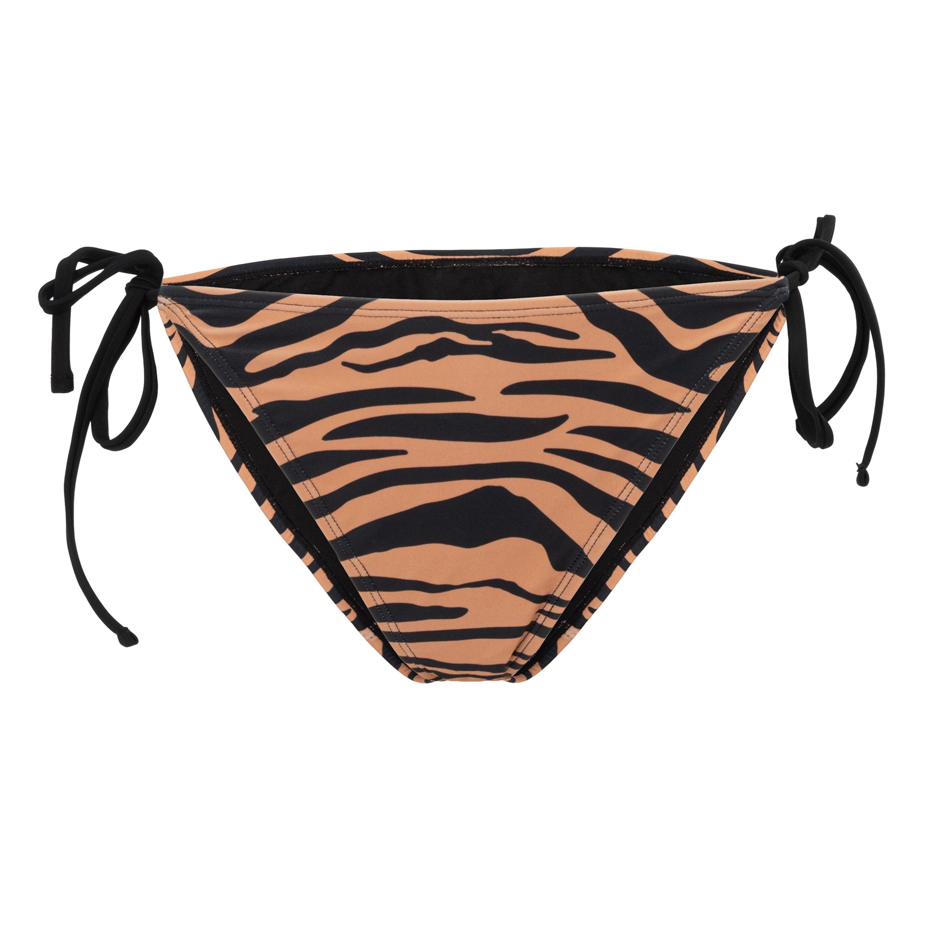 Black/Brown - SoulCal - Women's Soul Tie One Piece Swimsuit - 1