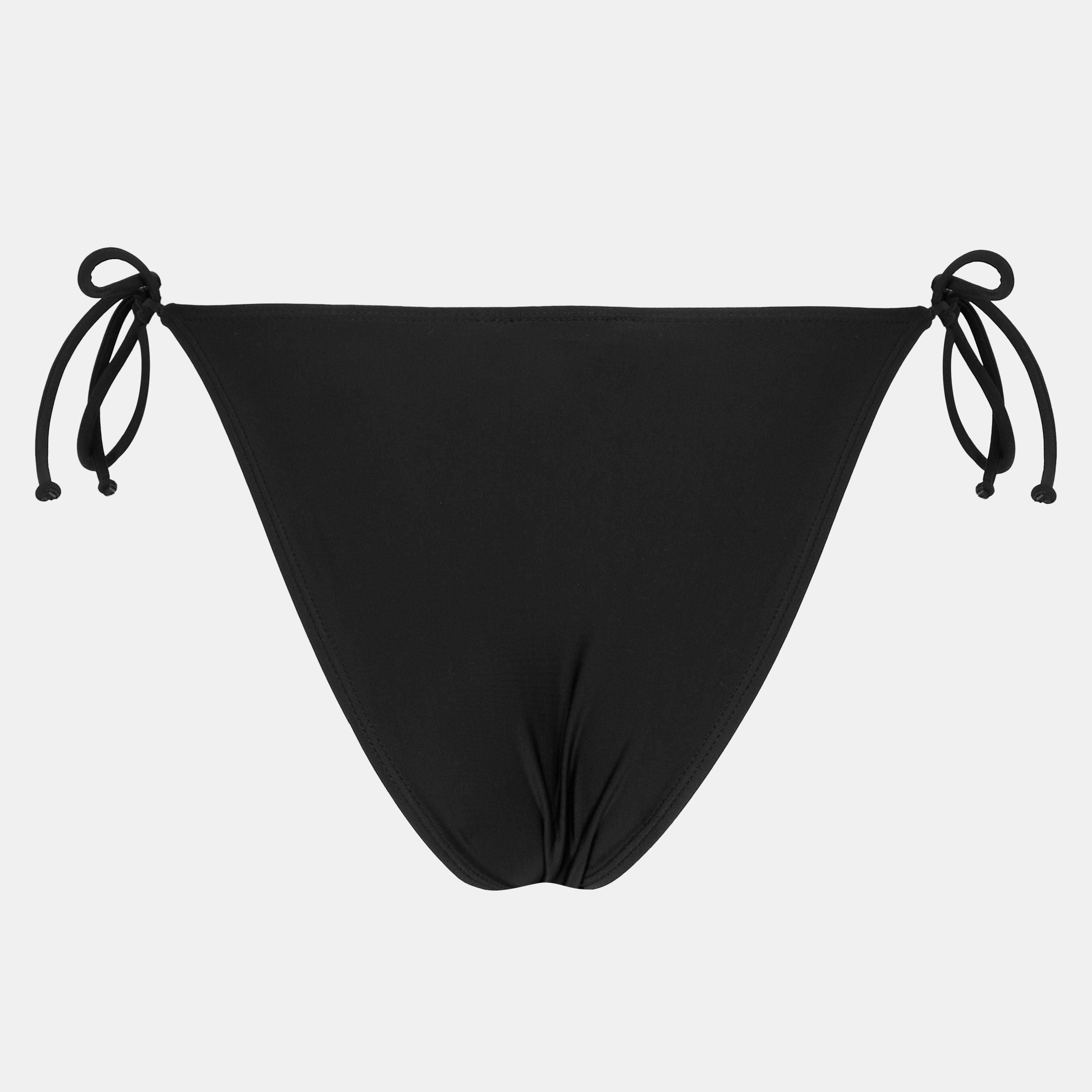 Black - Brave Soul - Tie Bikini Bottoms - 2