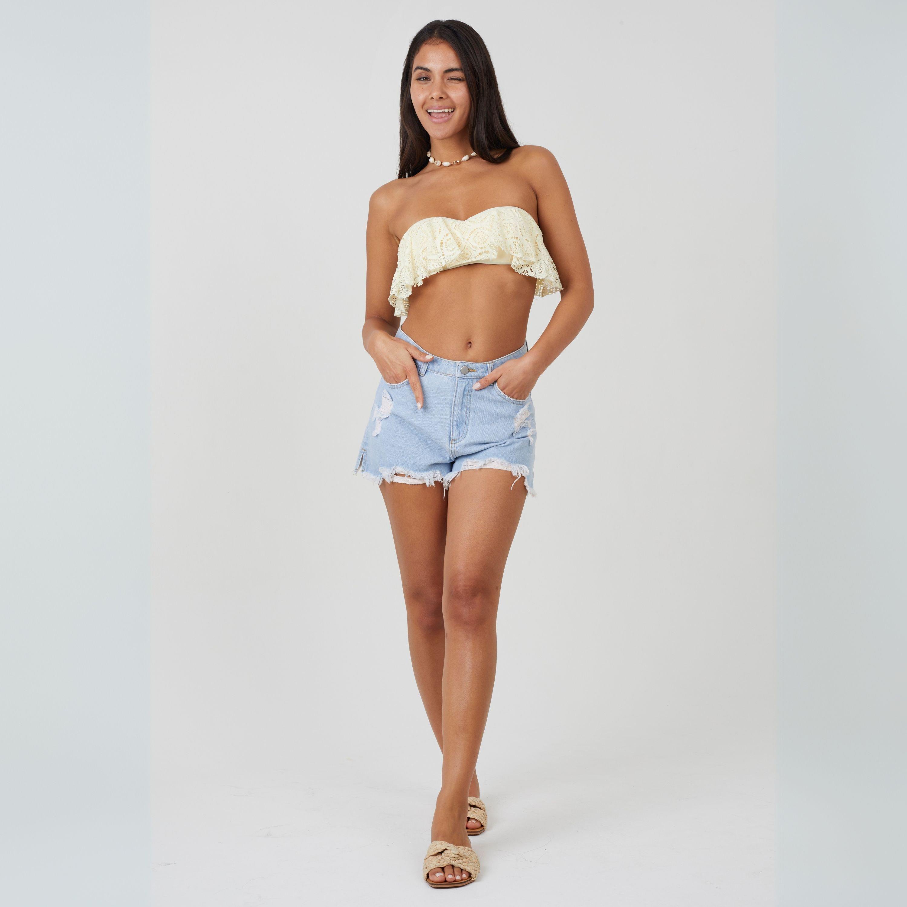 Yellow - Brave Soul - Bandeau Bikini - 4