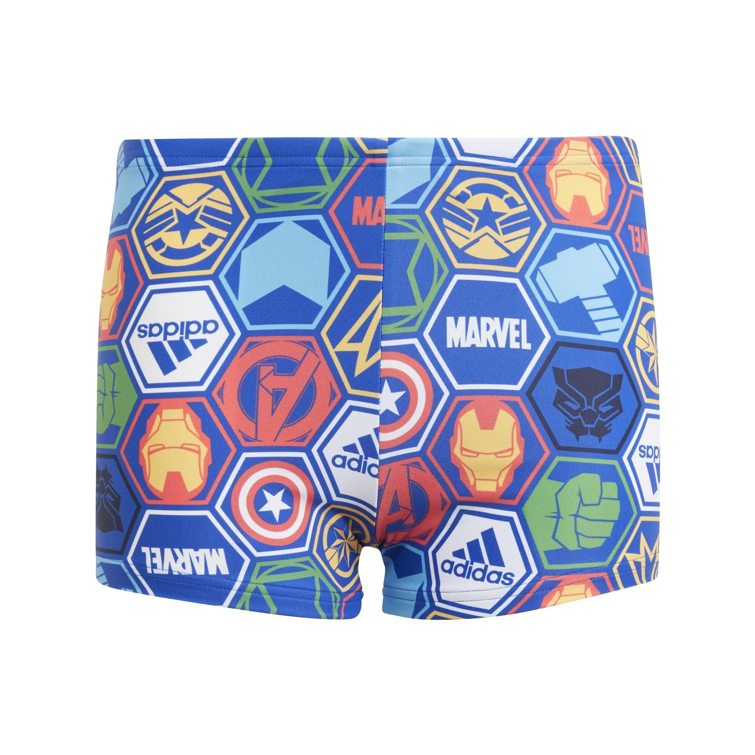 Plavo/Crveno - adidas - adidas X Marvel's Avengers Swim Boxers Juniors - 1