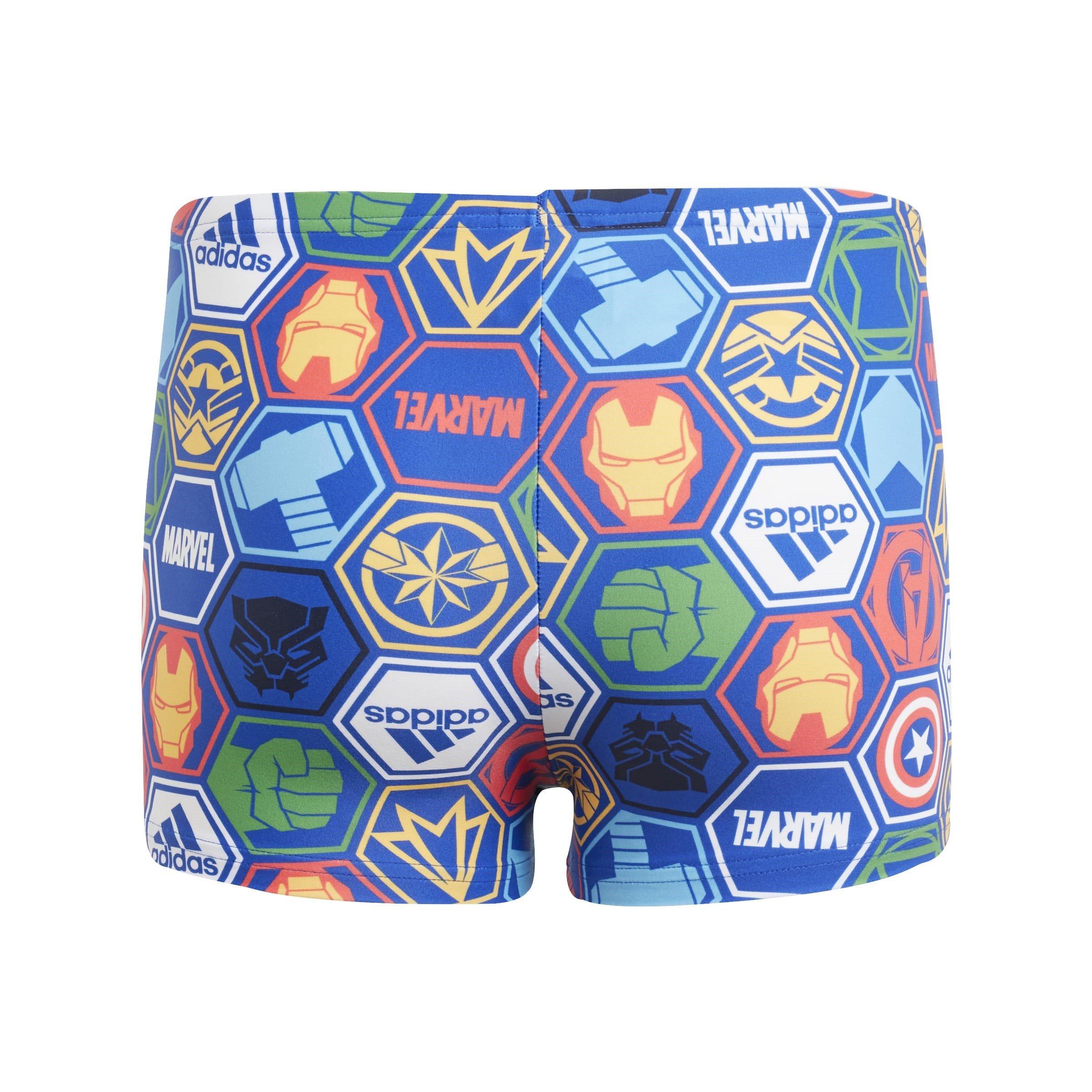 Plavo/Crveno - adidas - adidas X Marvel's Avengers Swim Boxers Juniors - 2