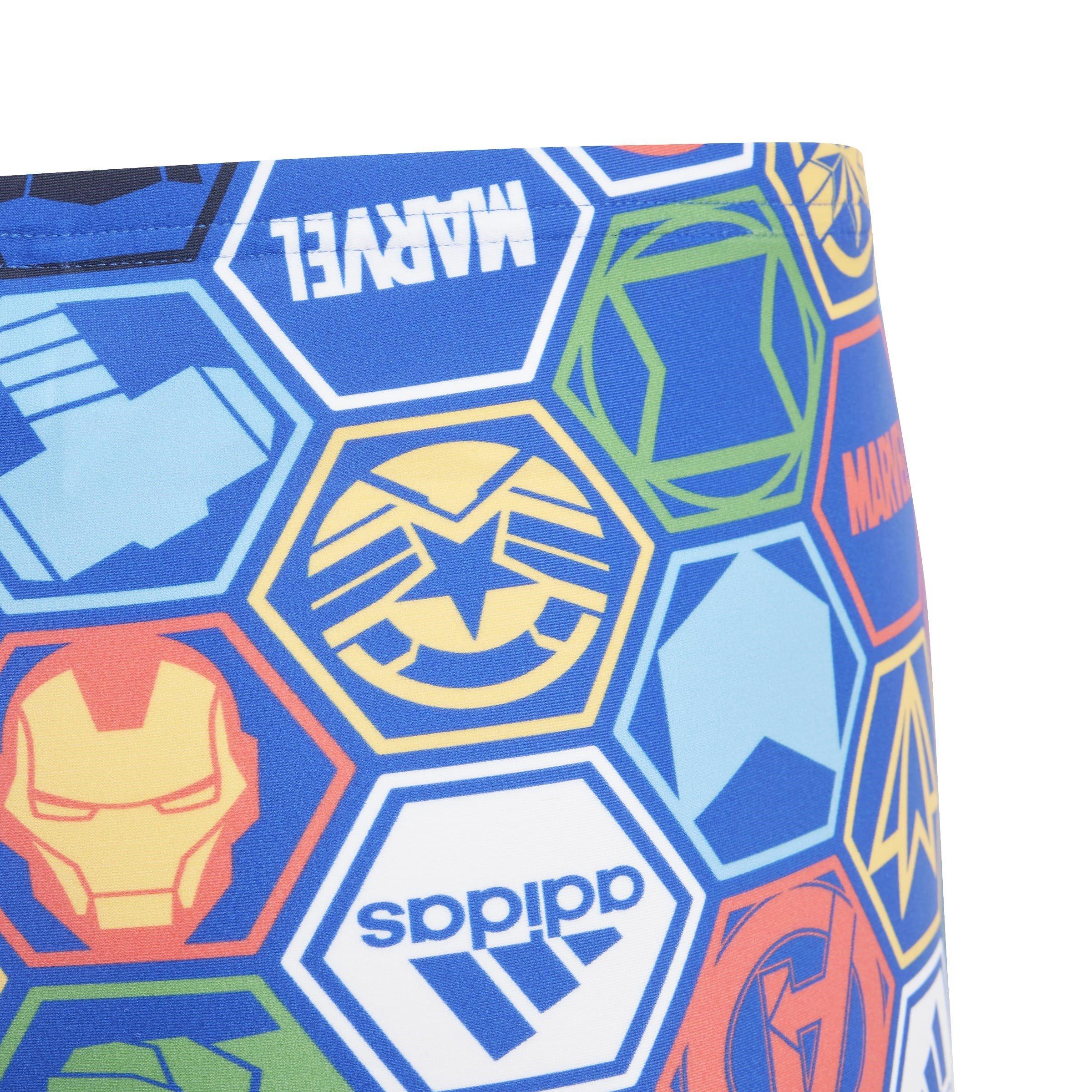 Plavo/Crveno - adidas - adidas X Marvel's Avengers Swim Boxers Juniors - 3