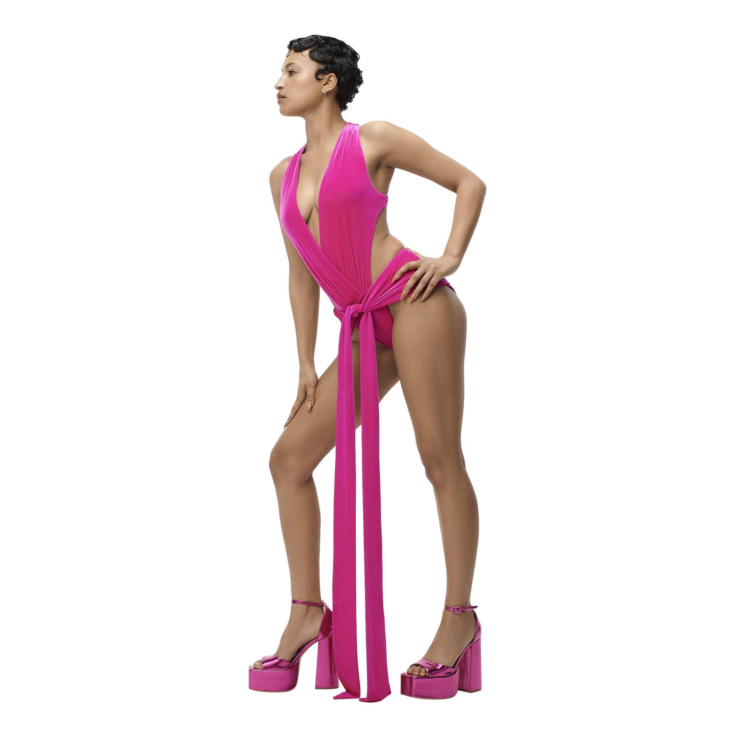 Pink - adidas Originals - One Piece Swimsuit - 8