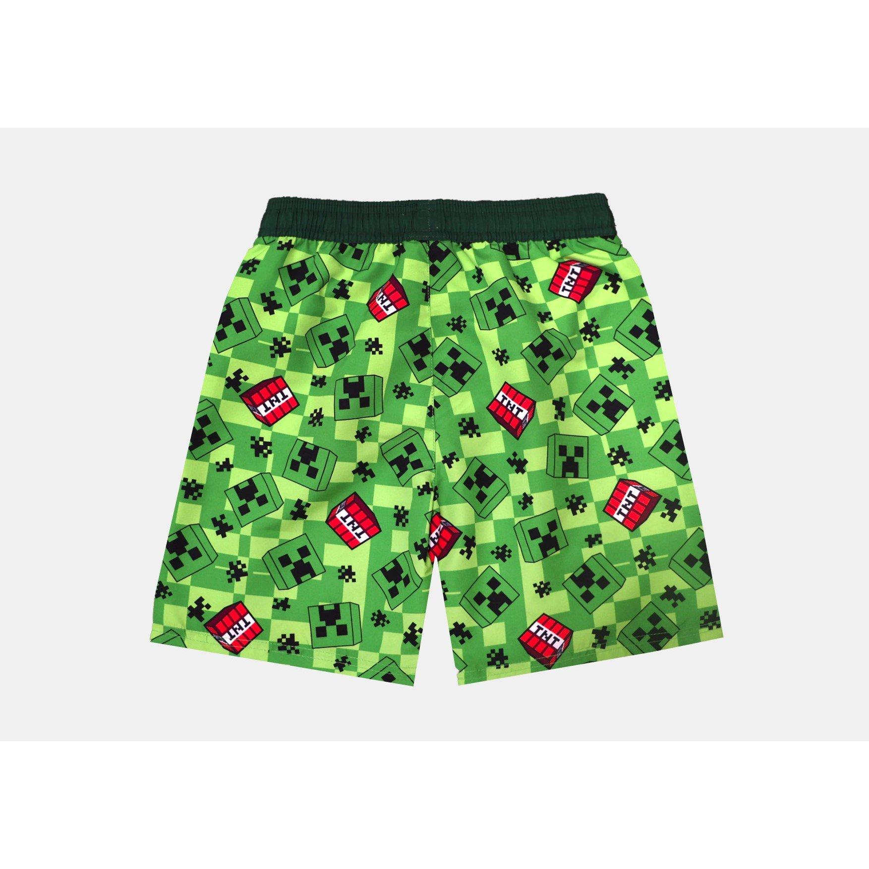 Minecraft - Character - Unisex Kids' Swim Shorts - 2