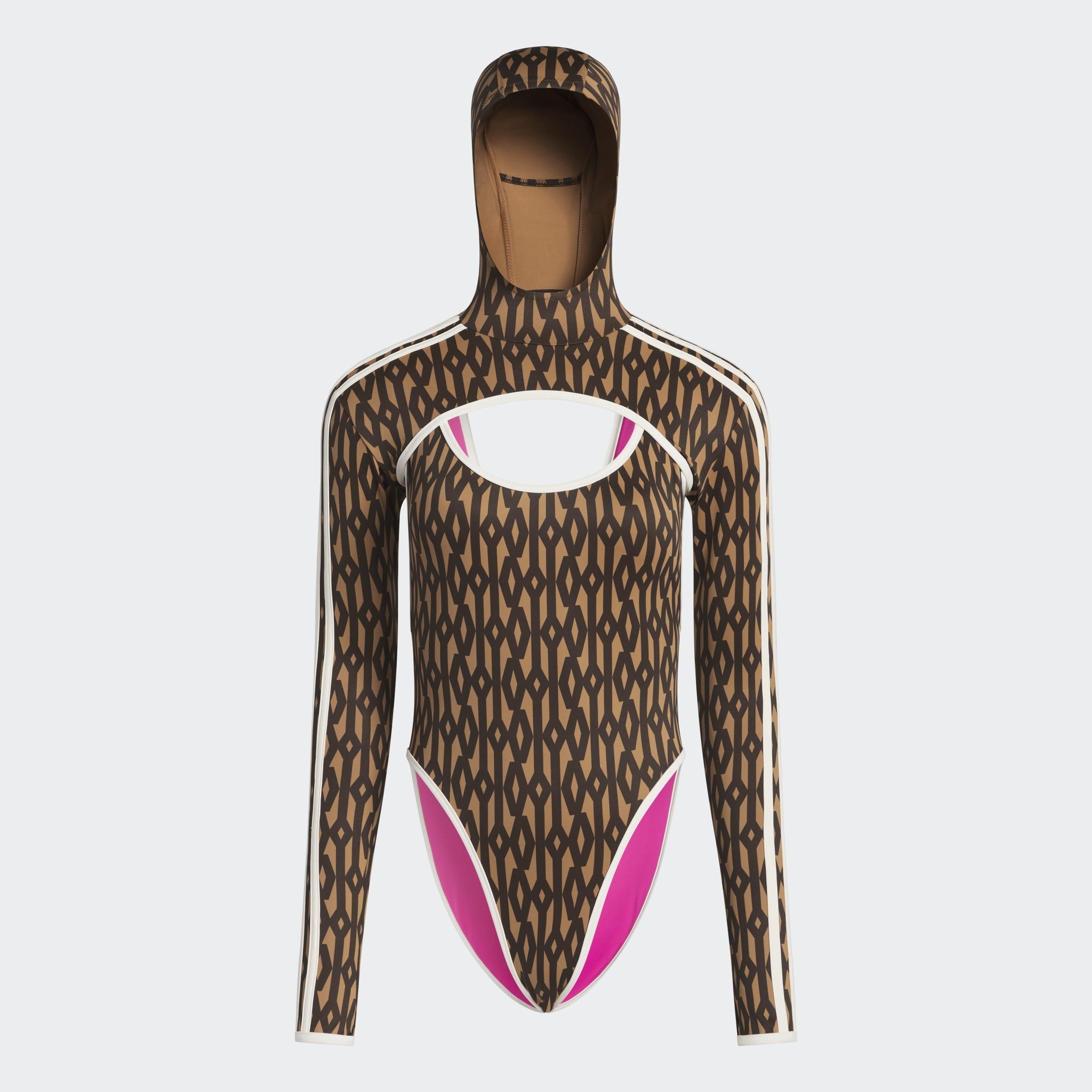 Grey - adidas Originals - Ivy One Piece Swimsuit - 2