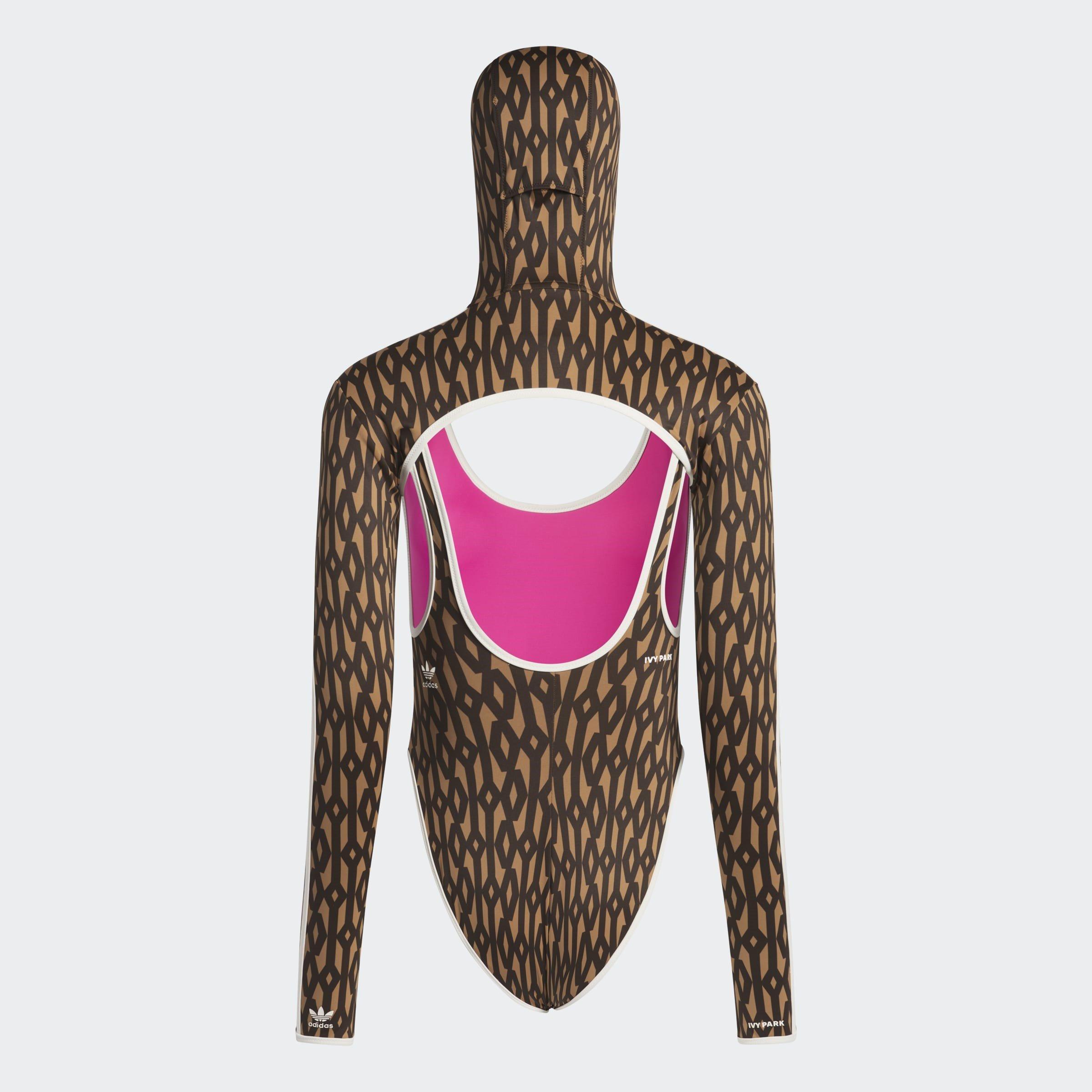 Grey - adidas Originals - Ivy One Piece Swimsuit - 3