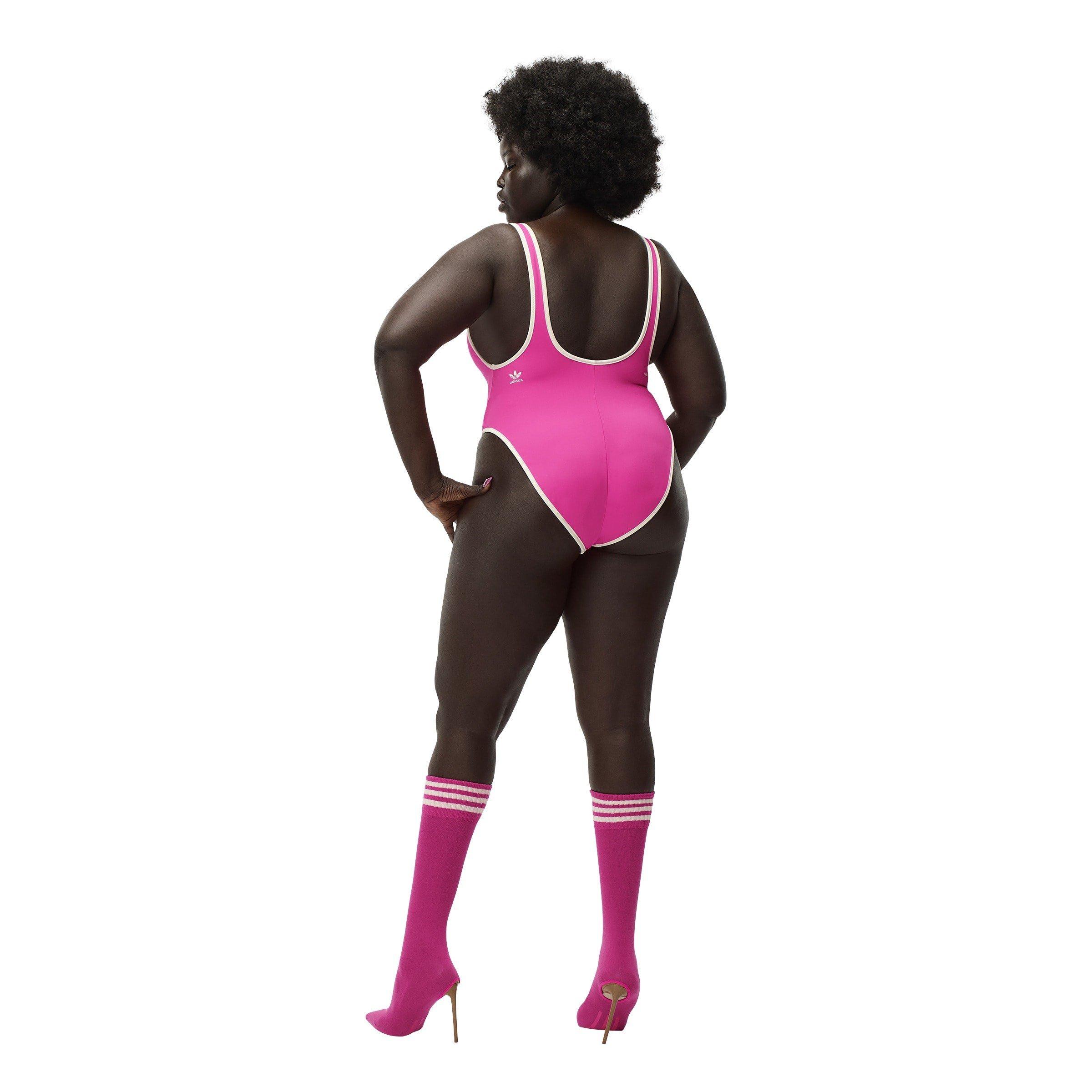 Grey - adidas Originals - Ivy One Piece Swimsuit - 5