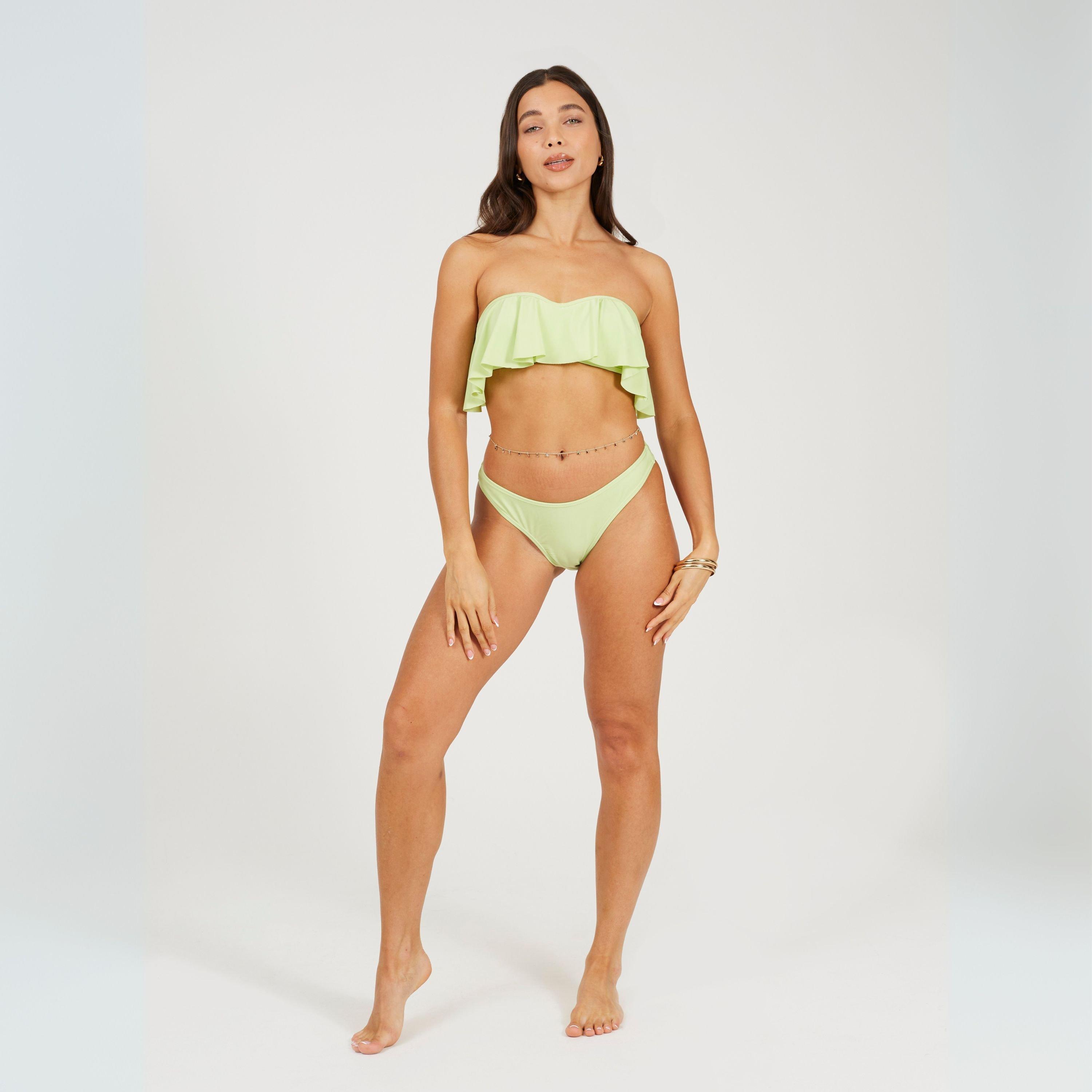Mint Green - Brave Soul - Structured Bikini Top - 4