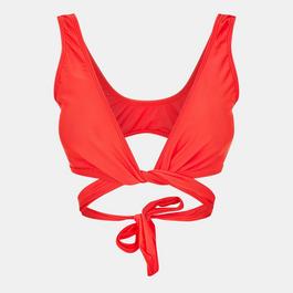 Brave Soul Neck Wrap Around Bikini Top