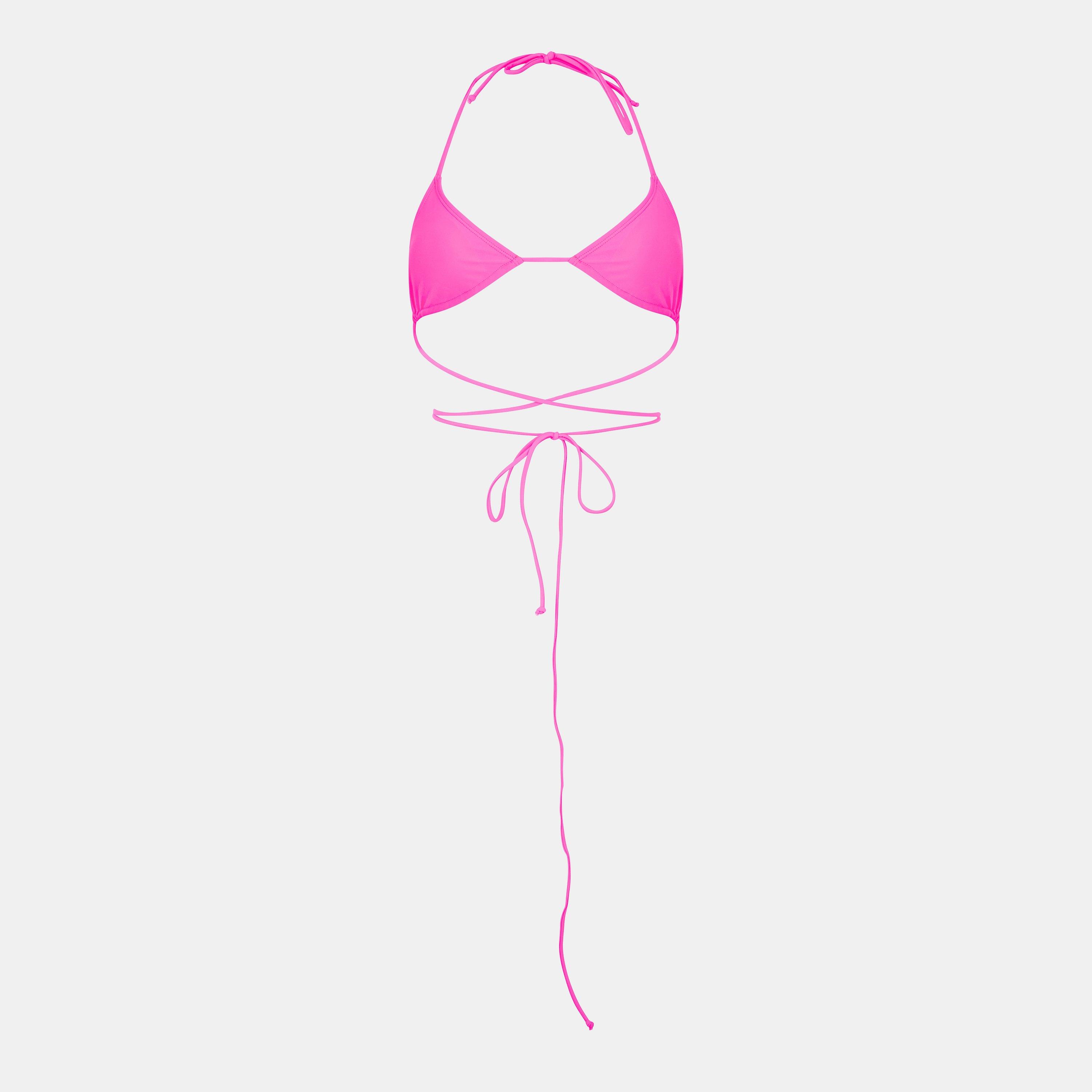 Neonroze - Brave Soul - Halter Neck Tie Bikini Top - 1