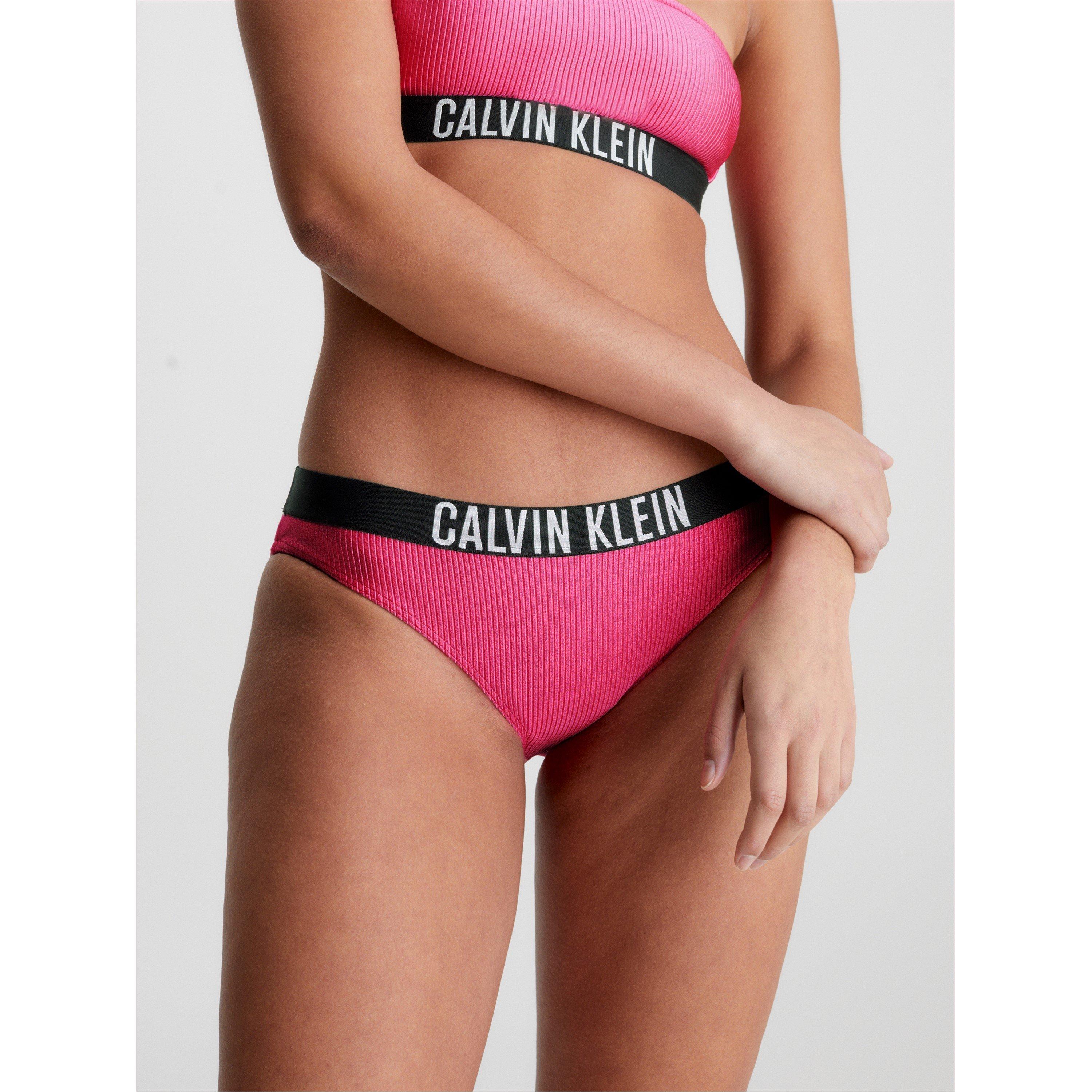 Flash Cor-de-Rosa - Calvin Klein - Women's Classic Tanga Bikini Bottoms - 2