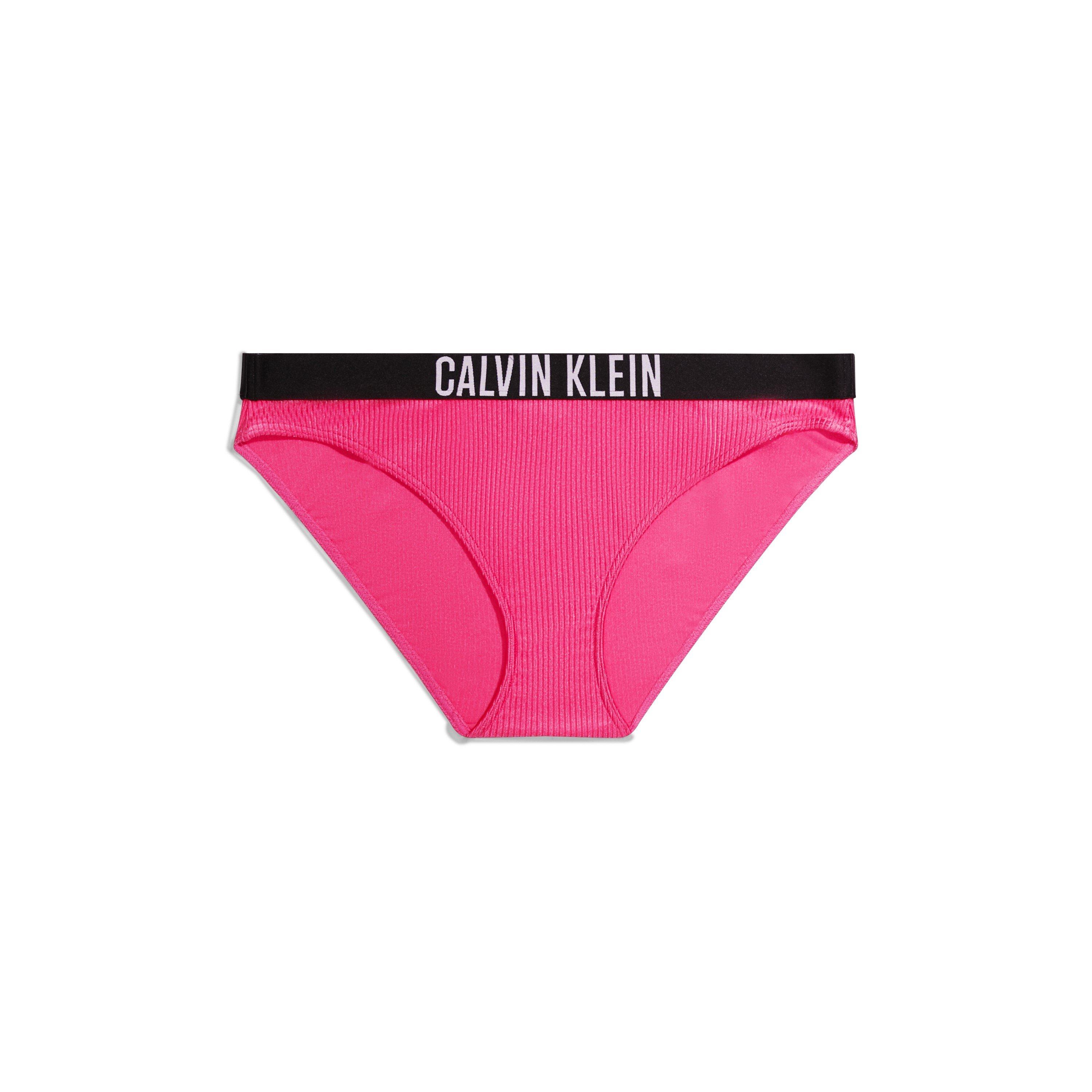 Flash Cor-de-Rosa - Calvin Klein - Women's Classic Tanga Bikini Bottoms - 5