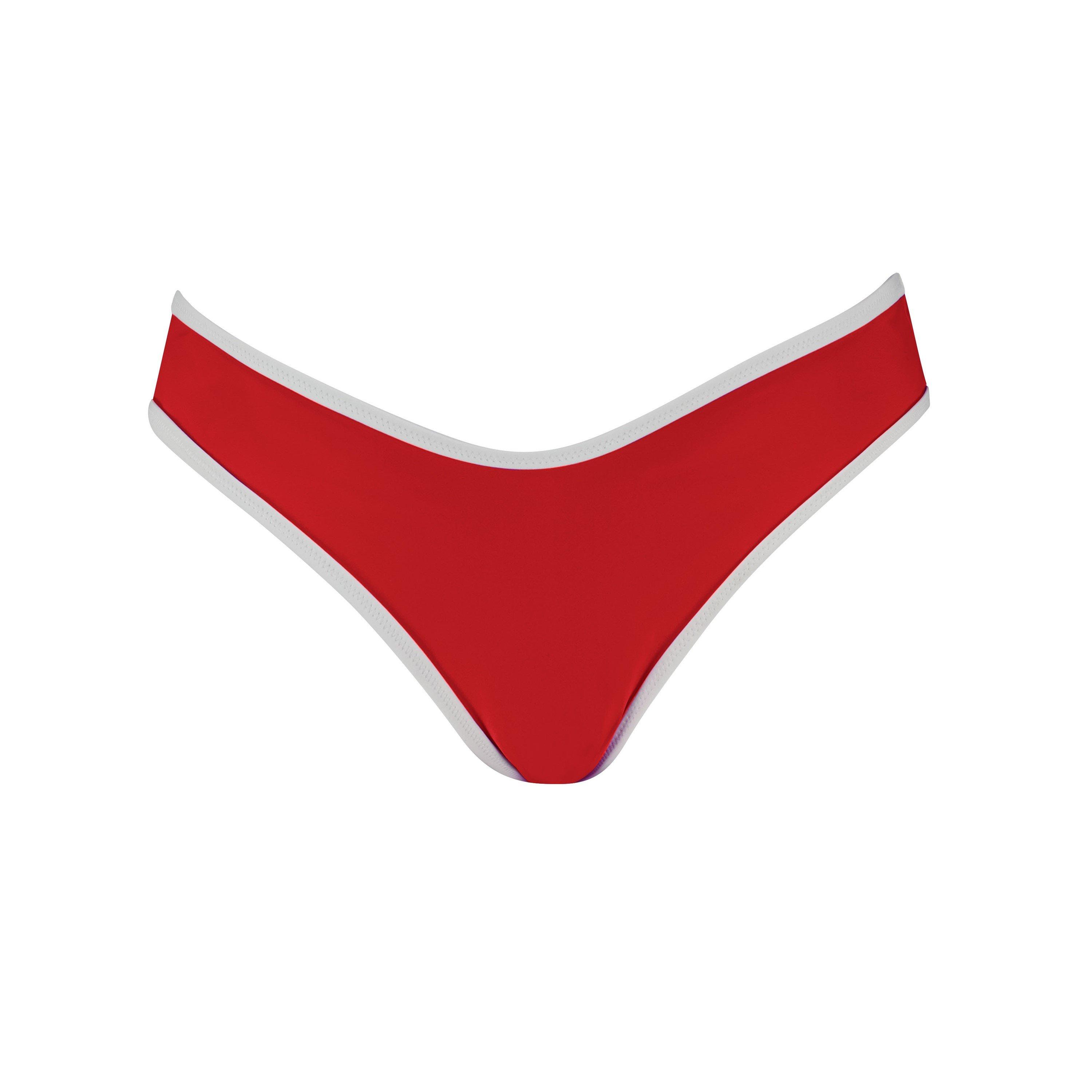 Black Combo - Puma - Women's Reversible Brazilian Bikini Bottoms - 3