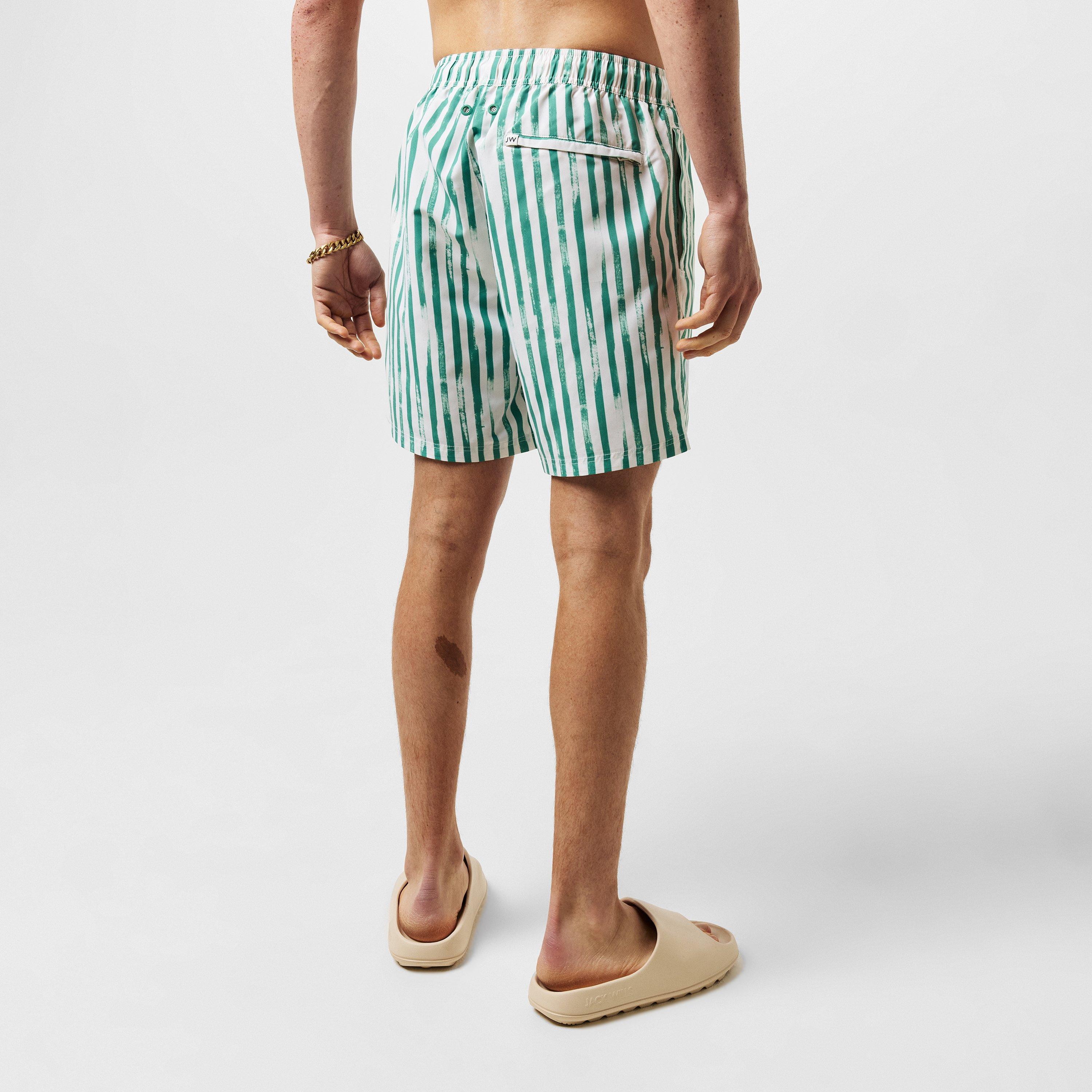 Jadno zelena - Jack Wills - Stripe Swim Shorts - 4