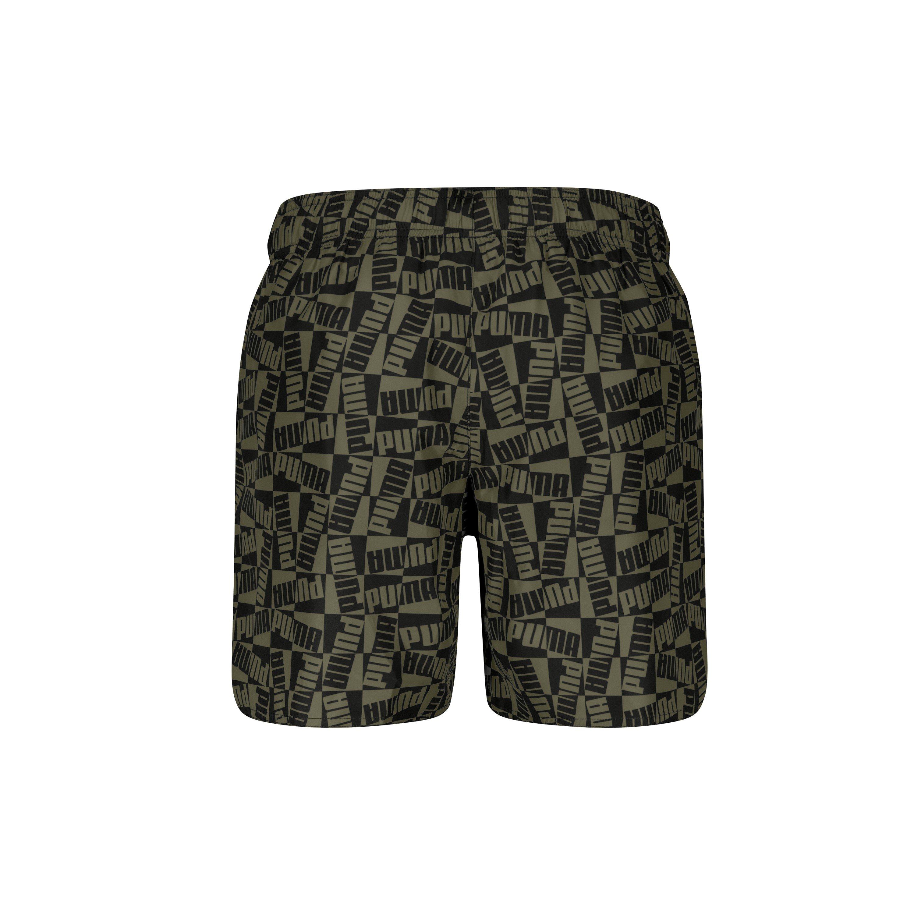 Black/Green - Puma - Puma Swim Men Printe Sn99 - 2