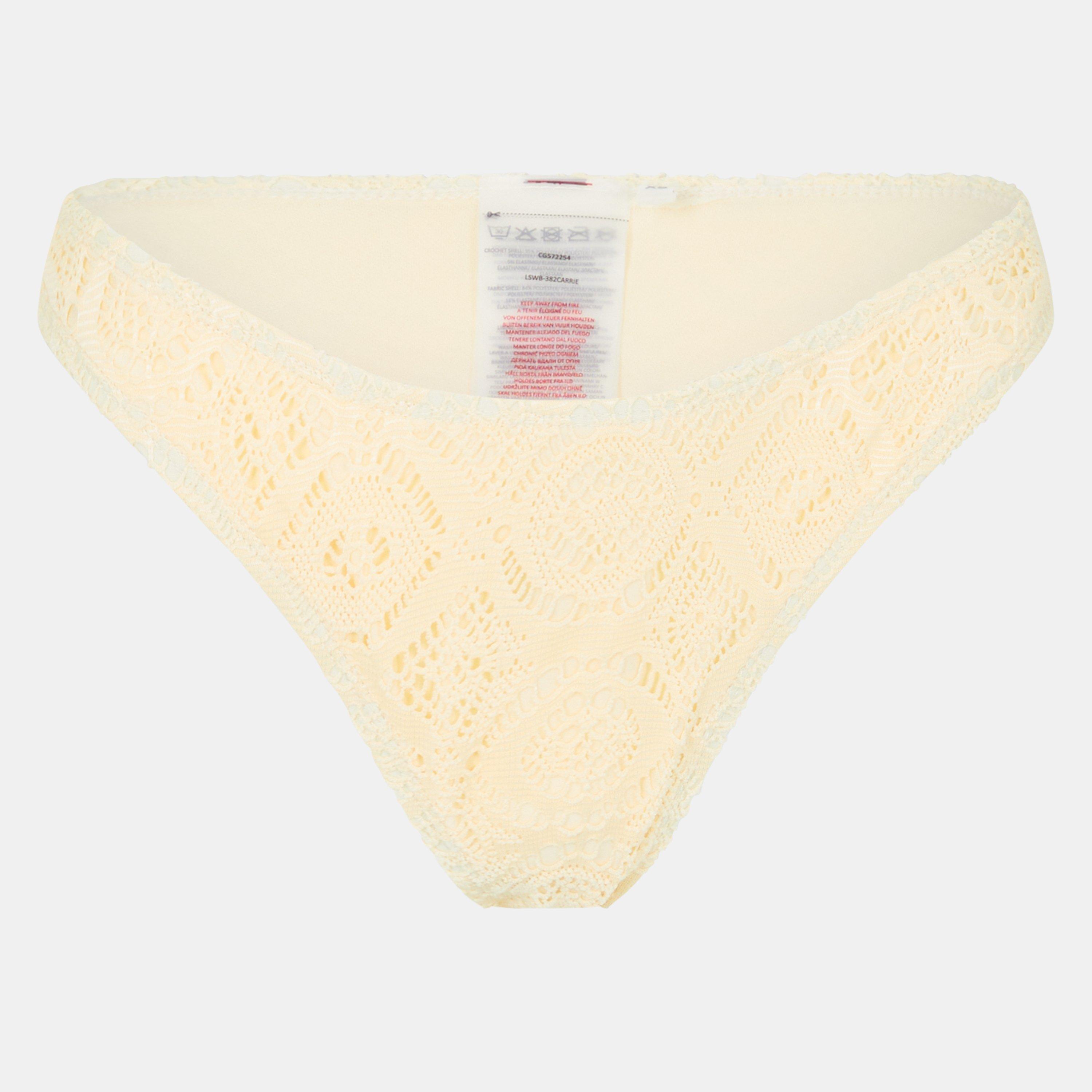 Yellow - Brave Soul - Women's Brazilian Bikini Bottoms - 1