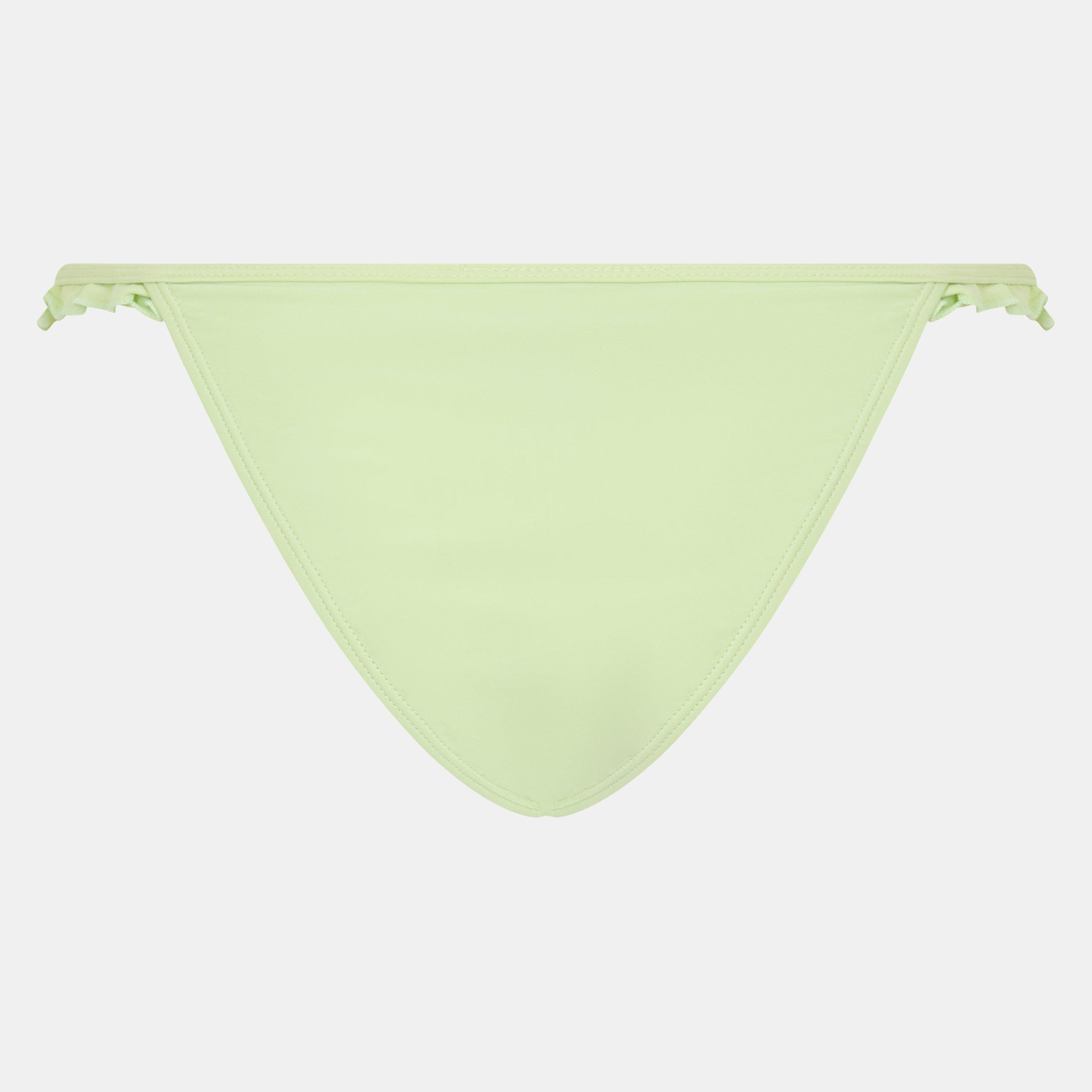 Verde menta - Brave Soul - Rise Bikini Bottoms with Frill - 2