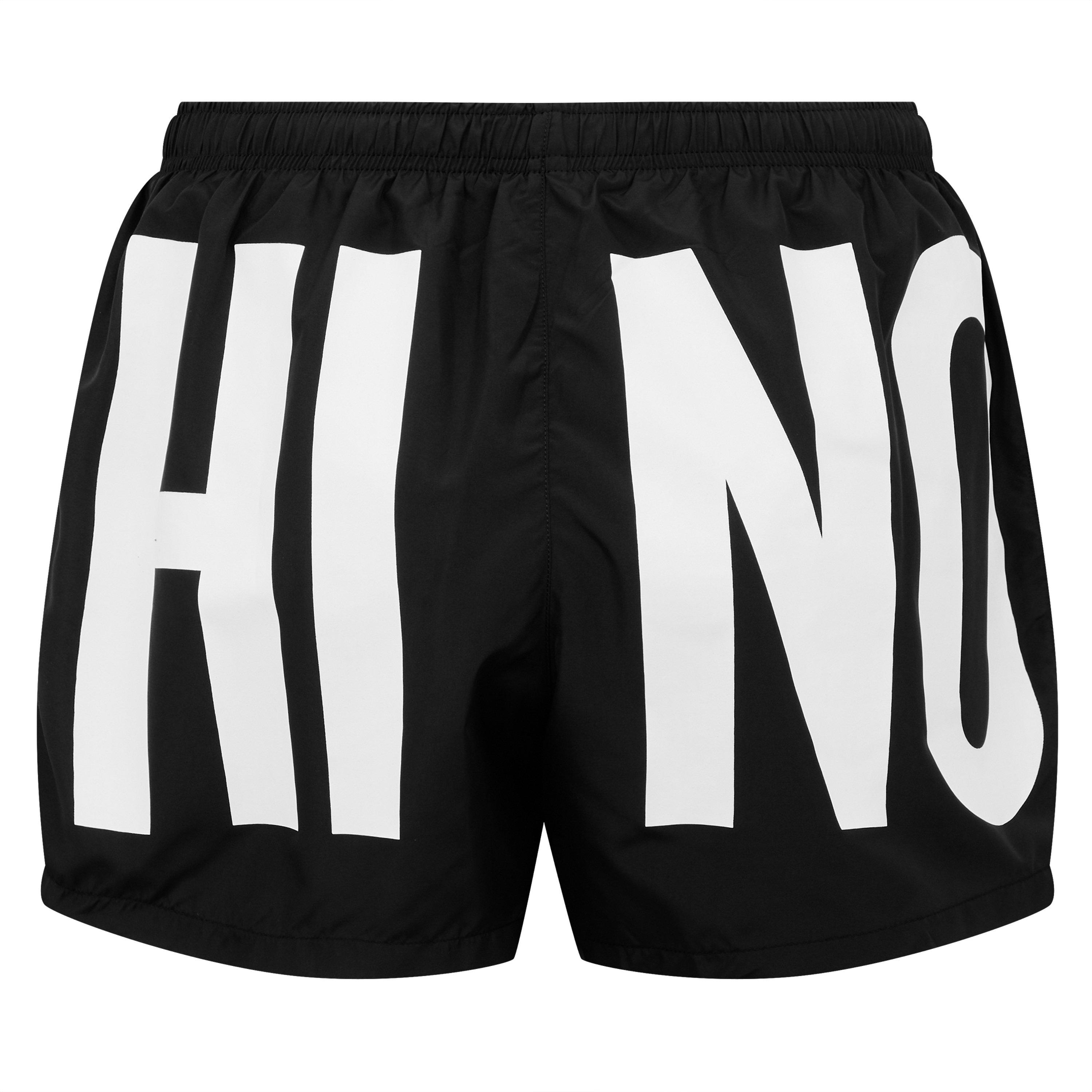 Black - Moschino - Women's Scoop Neck Swimsuit - 6