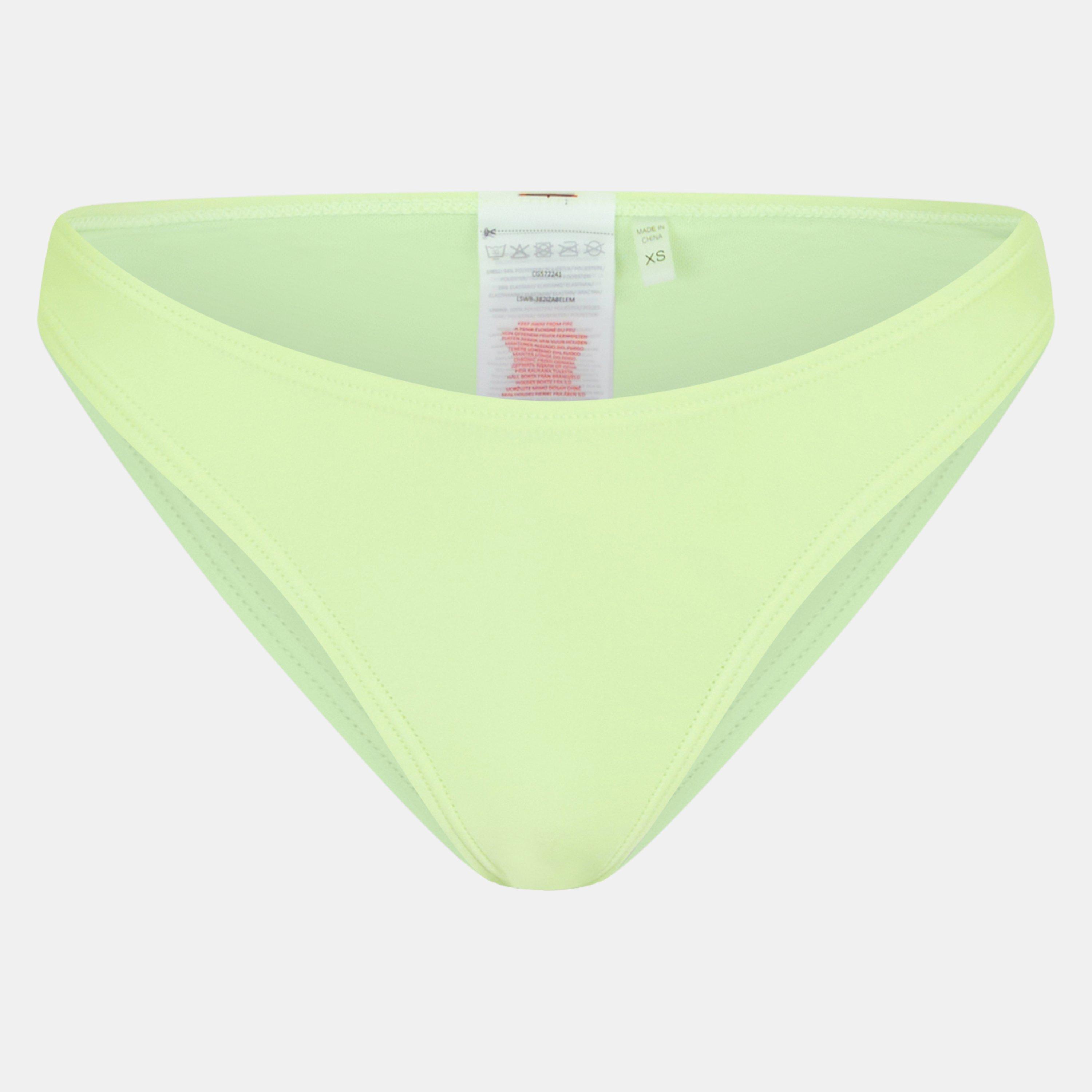 Brave Soul Women's Low Rise Bikini Bottoms - Mint Green - 8 (XS)