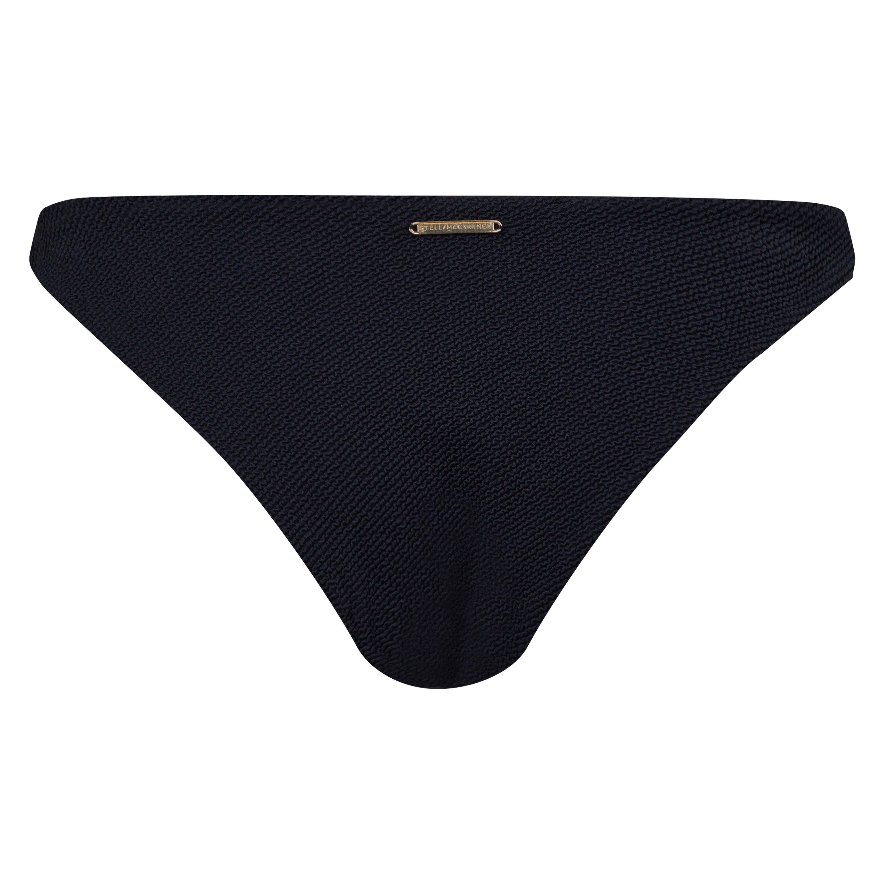 Black - Stella McCartney - Falabella High-Waisted Bikini Bottoms - 6