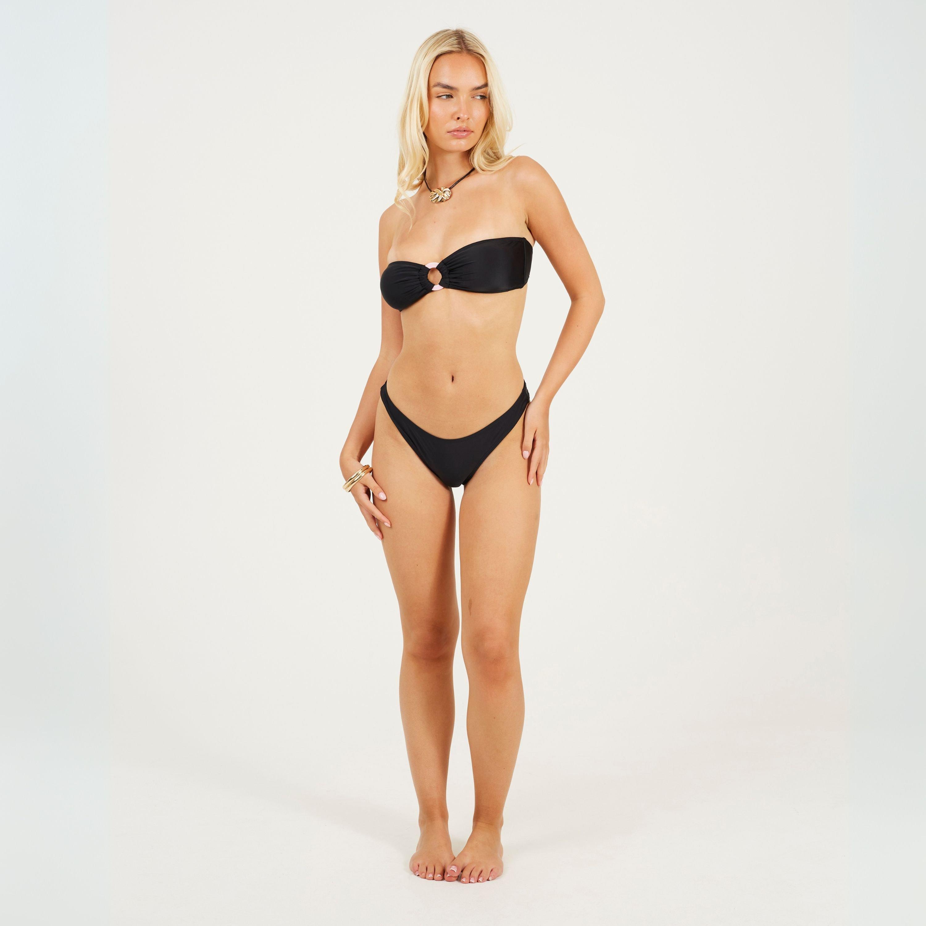 Schwarz - Brave Soul - Rise Bikini Bottoms - 3