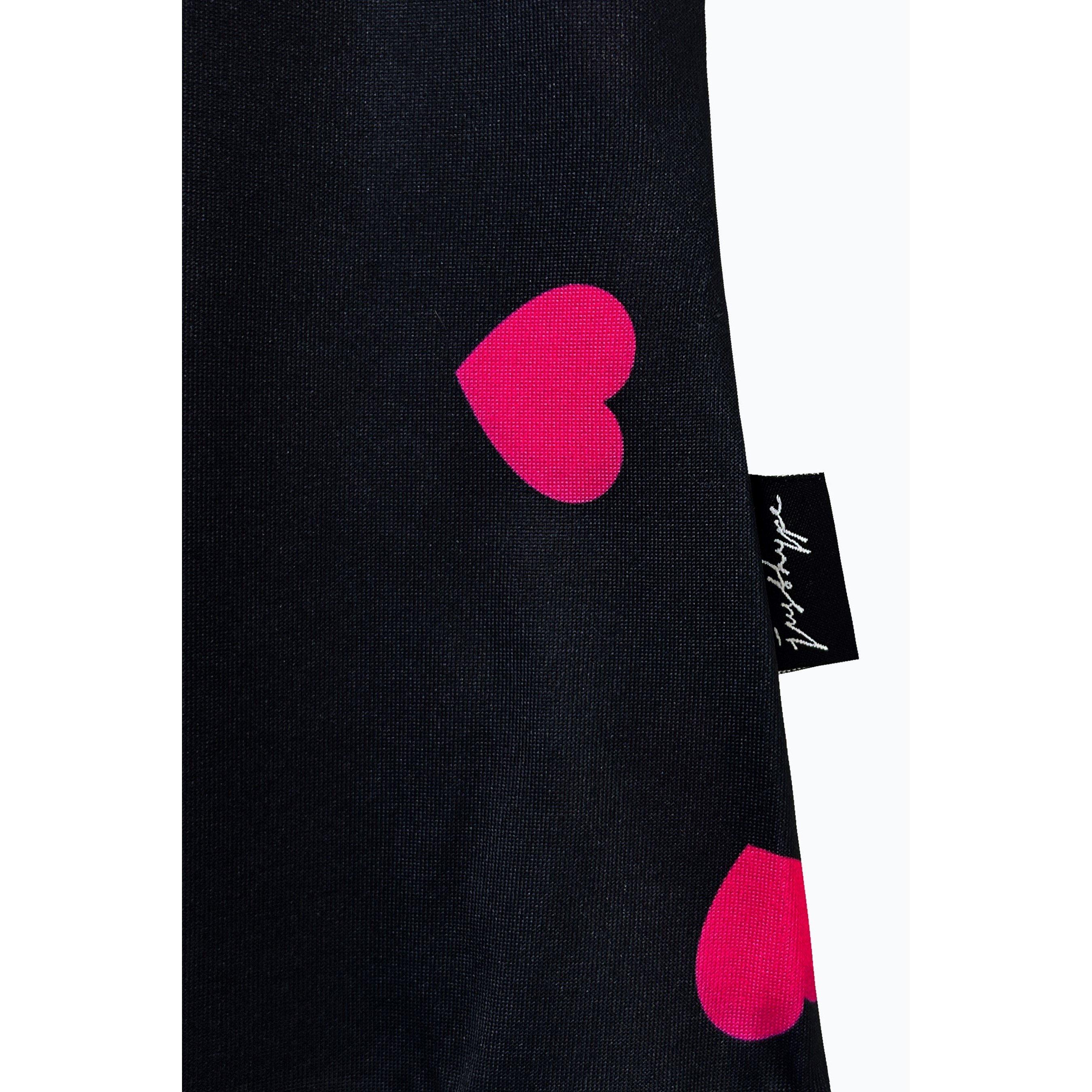 Black - Hype - Heart One-Piece Swimsuit - 3