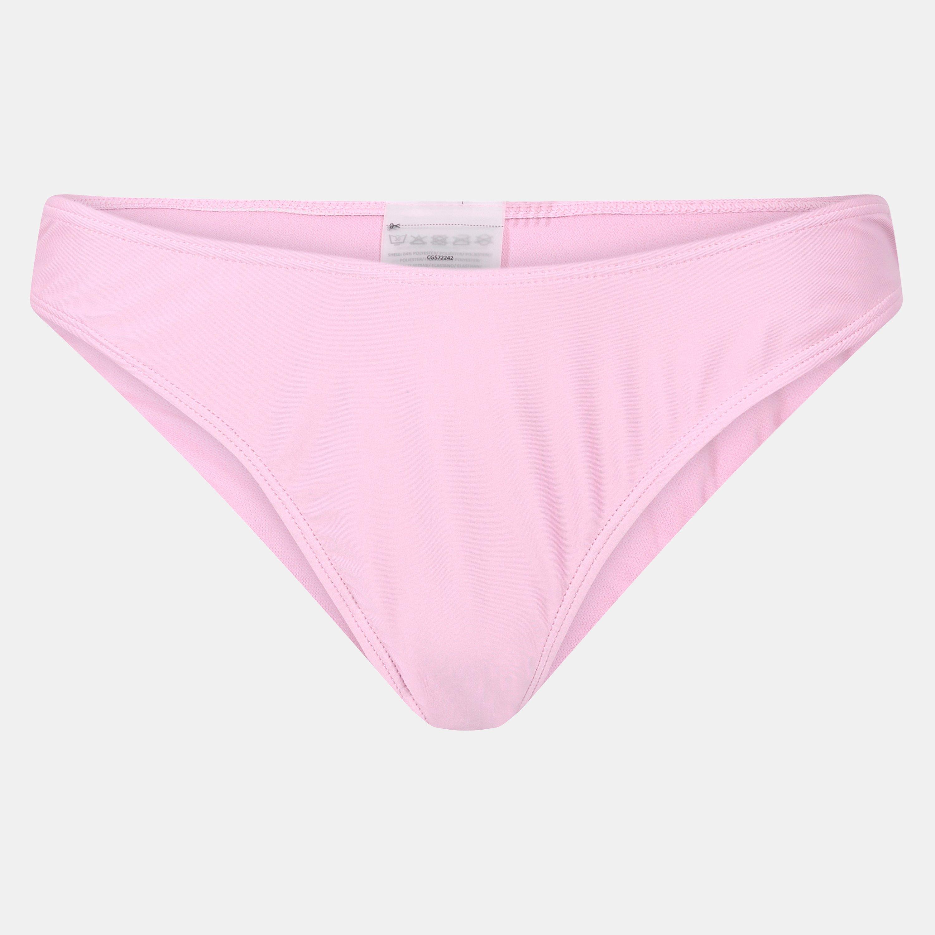 Brave Soul Women's Low Rise Bikini Bottoms - Pink - 14 (L)