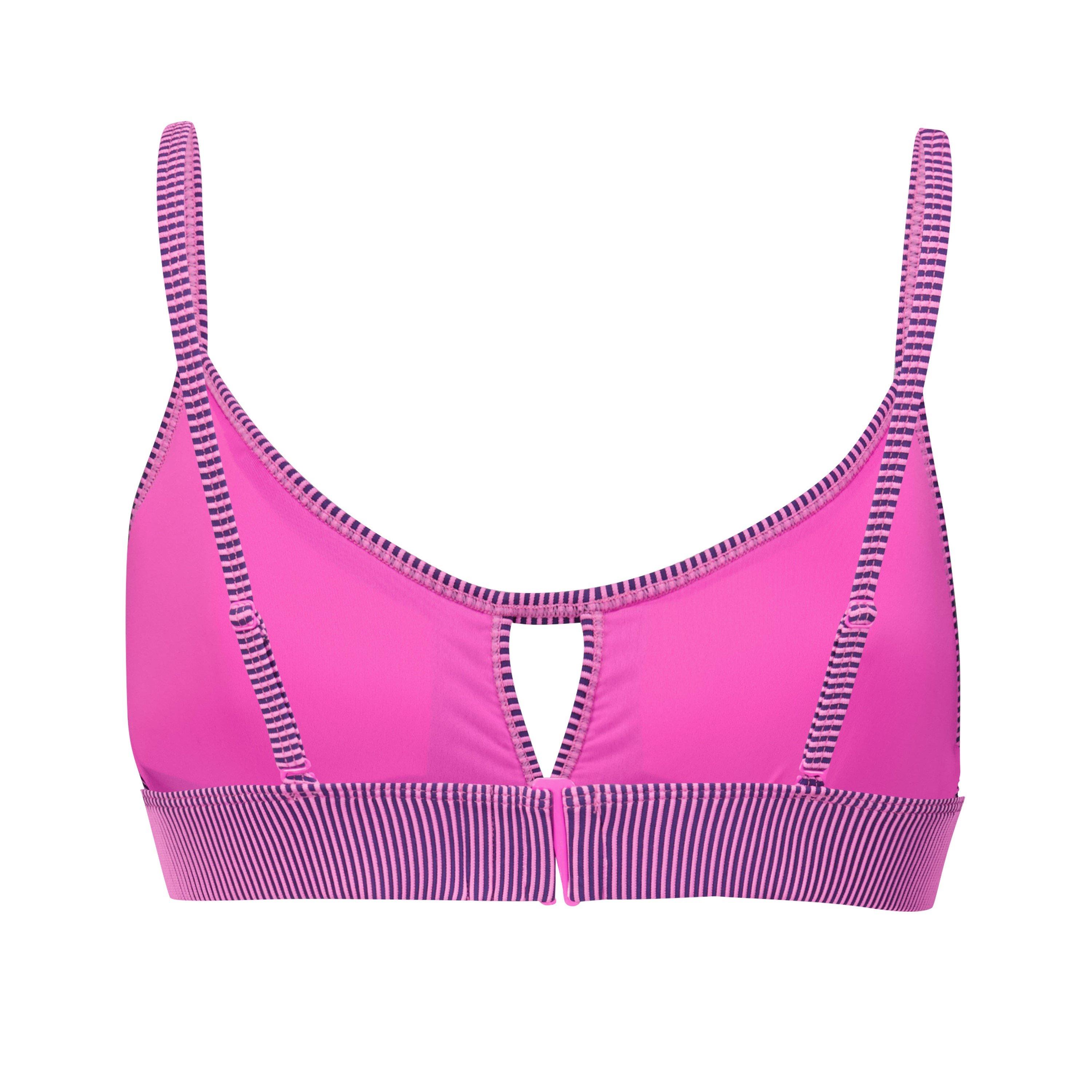 Pink Combo - Puma - Women's Peek A Boo Bikini Top - 2