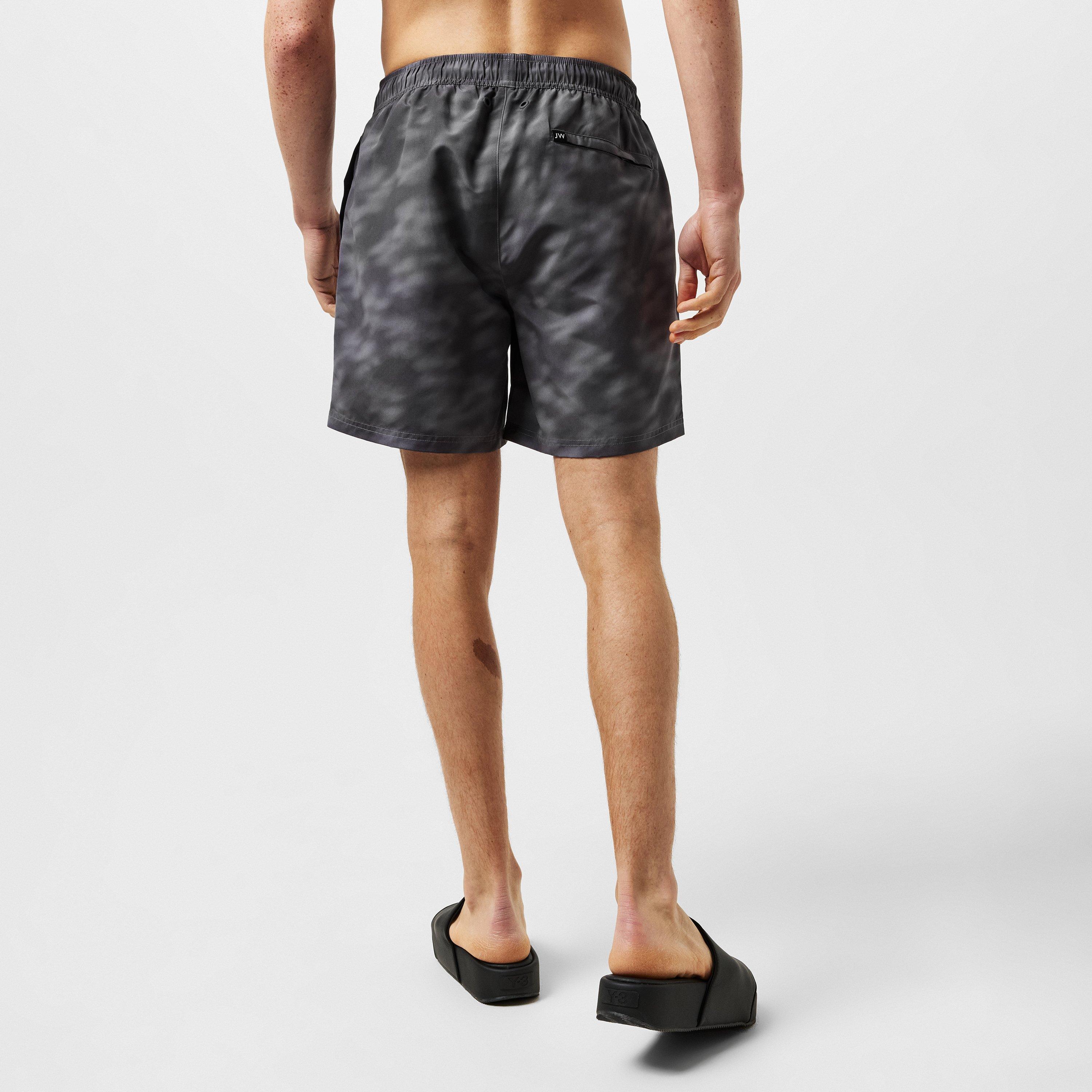 Preto - Jack Wills - JW Blurred Floral Swim Shorts - 4