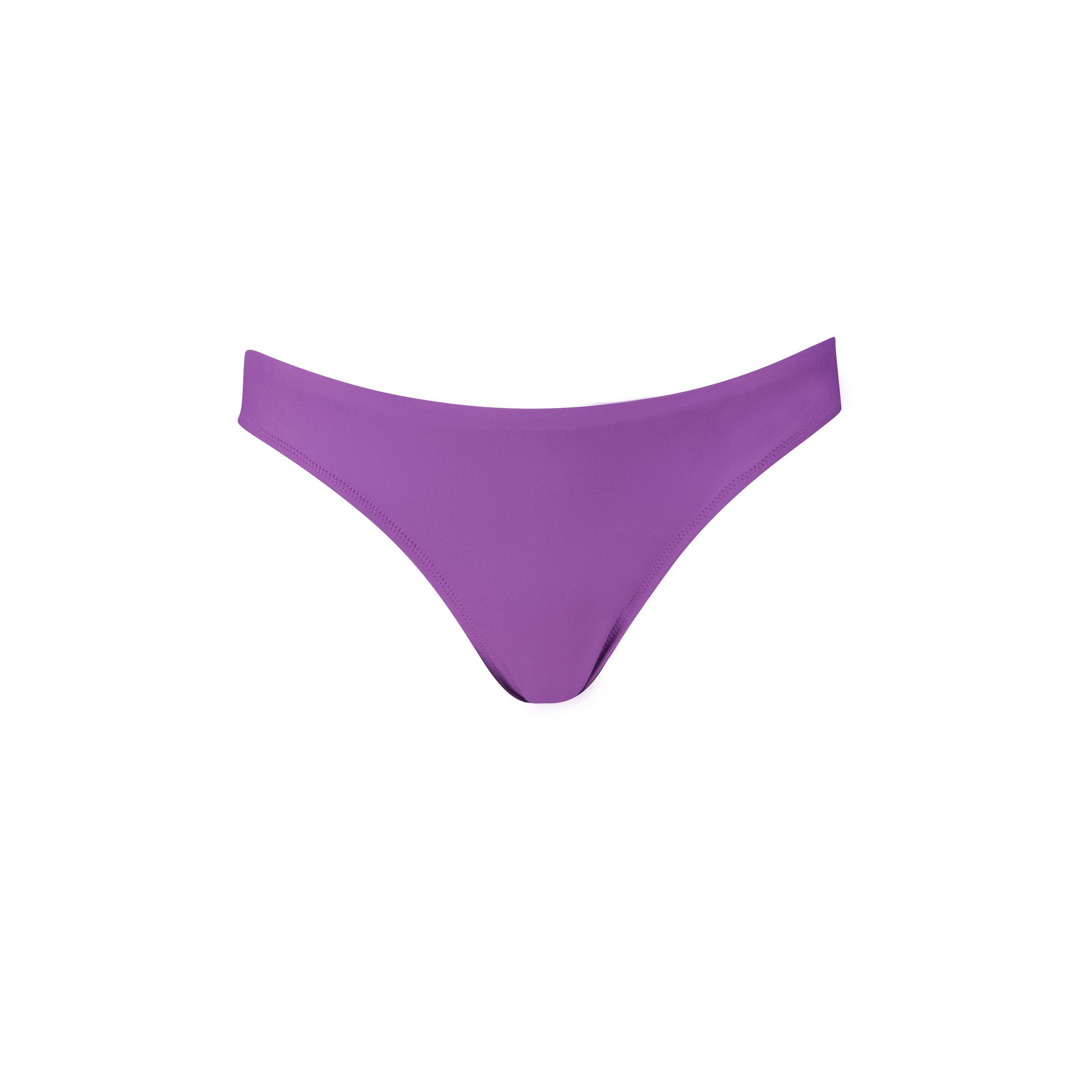 Puma Women's Brazilian Bikini Bottom - Purple - 8 (XS)