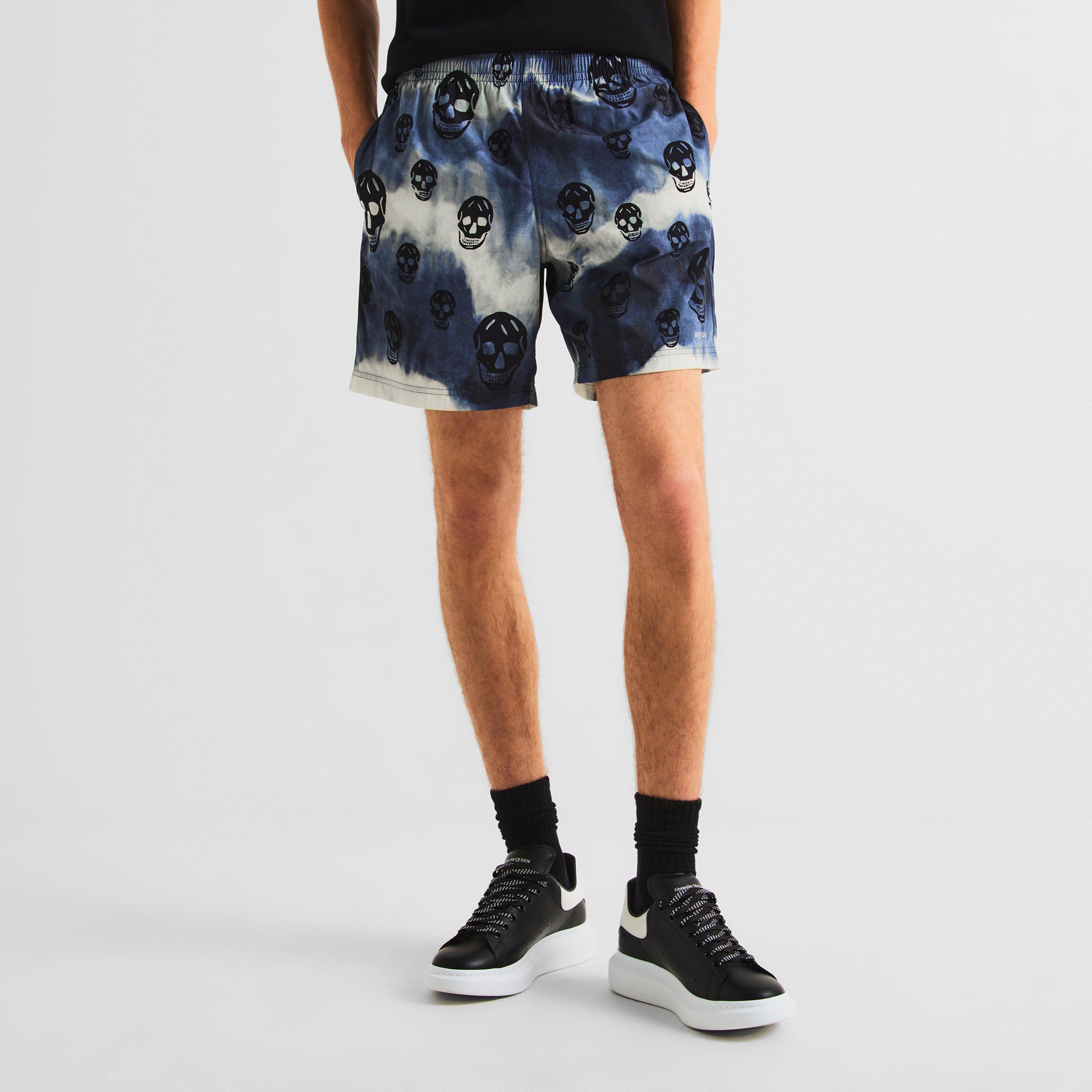 Ivory/Indigo - Alexander McQueen - Alex Skull Swim Sn63 - 3