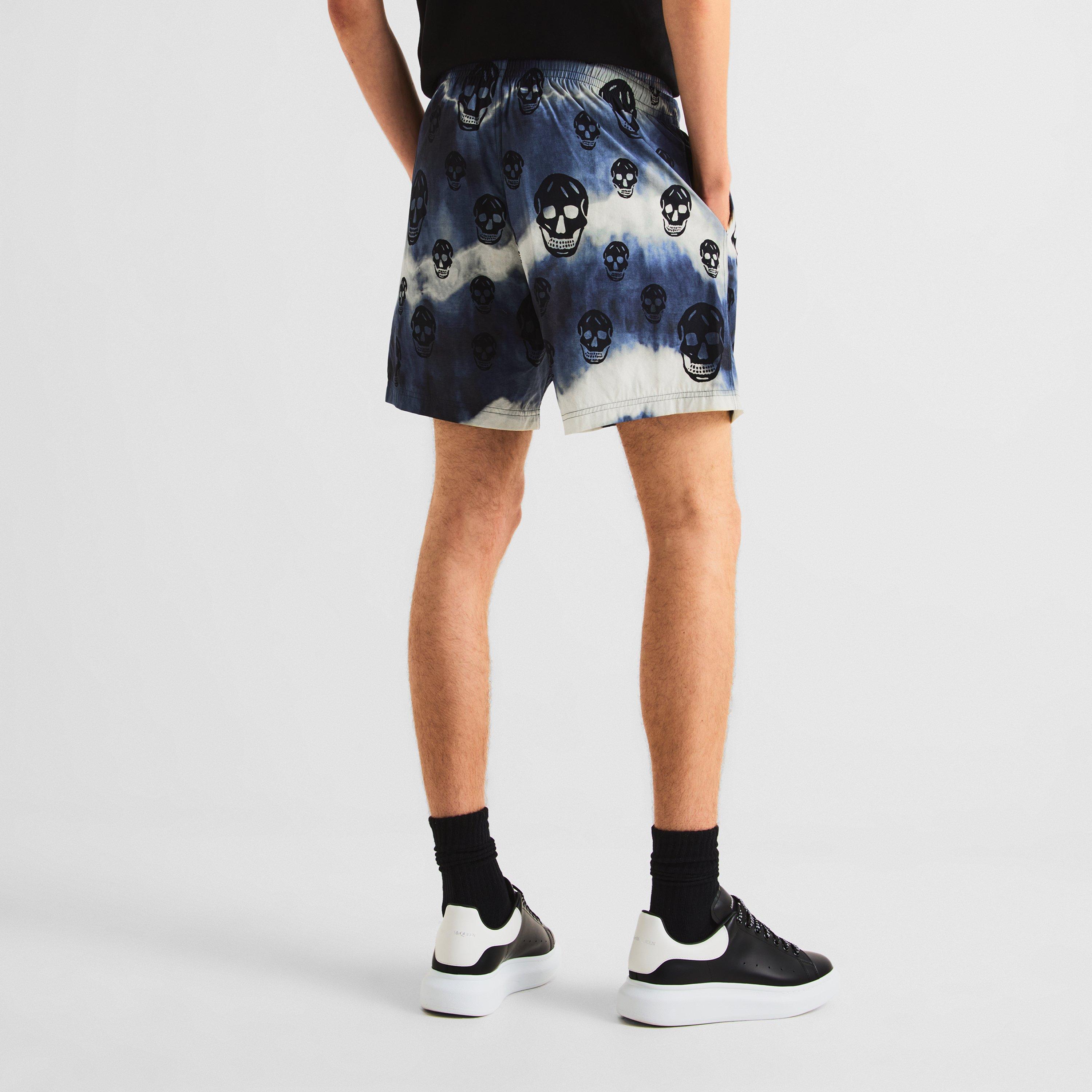 Ivory/Indigo - Alexander McQueen - Alex Skull Swim Sn63 - 4