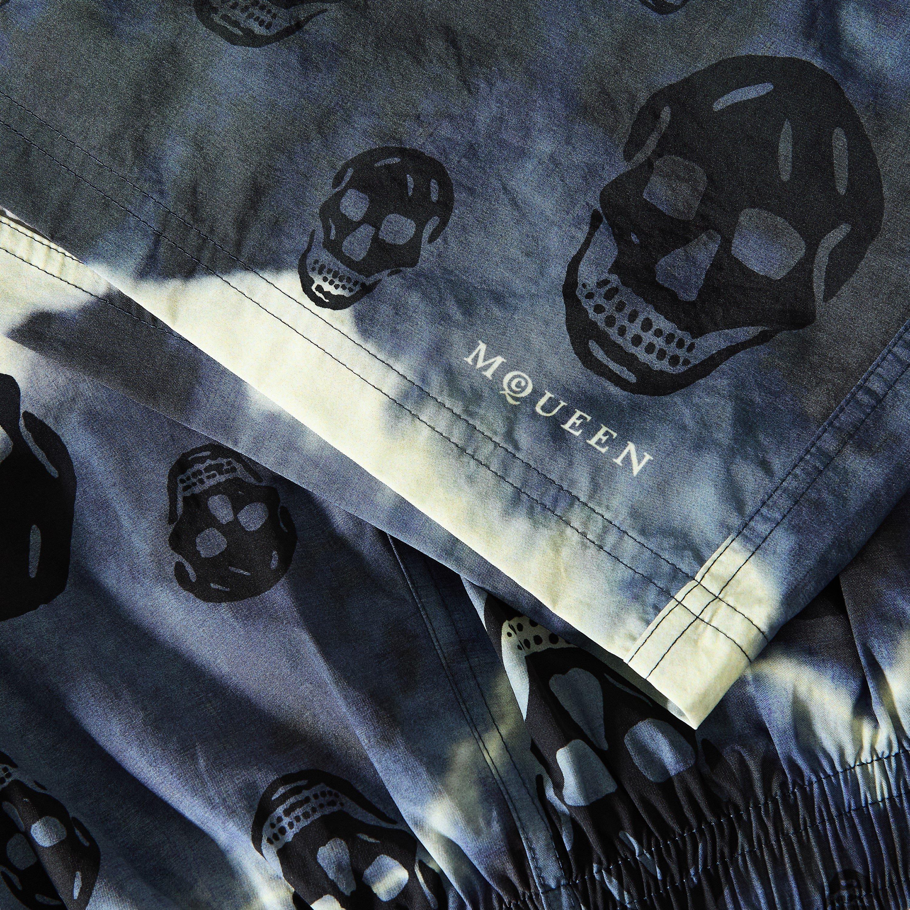 Ivory/Indigo - Alexander McQueen - Alex Skull Swim Sn63 - 3