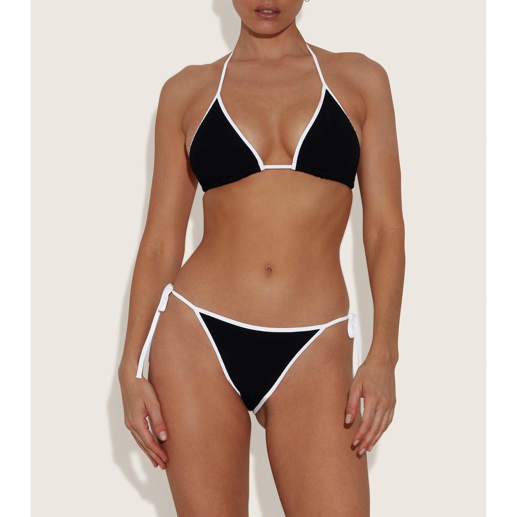 Black/White - Hunza G - Gina Bikini - 2