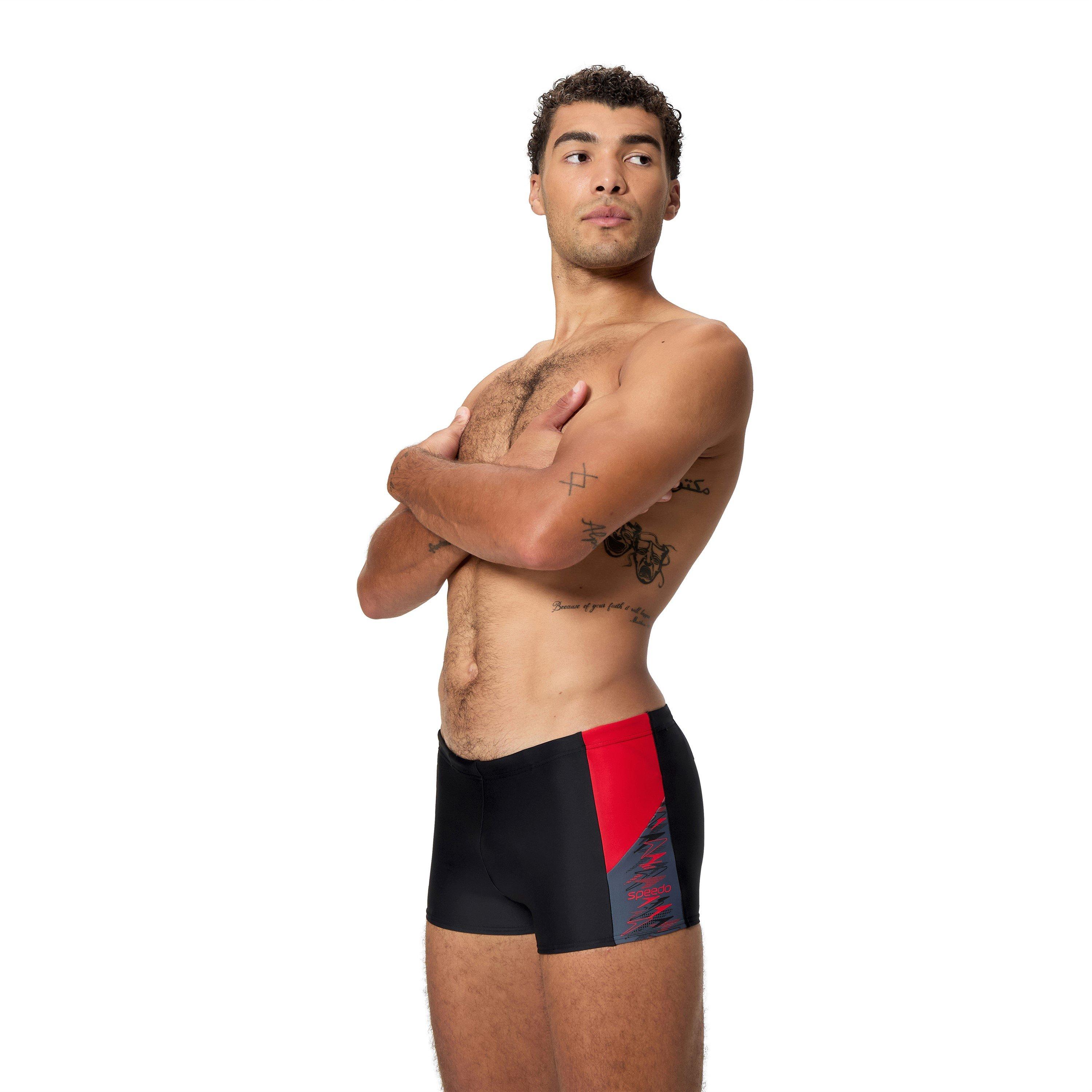 Ant/Rish Red - Speedo - Men's Dive AqShort Swimming Trunks - 2