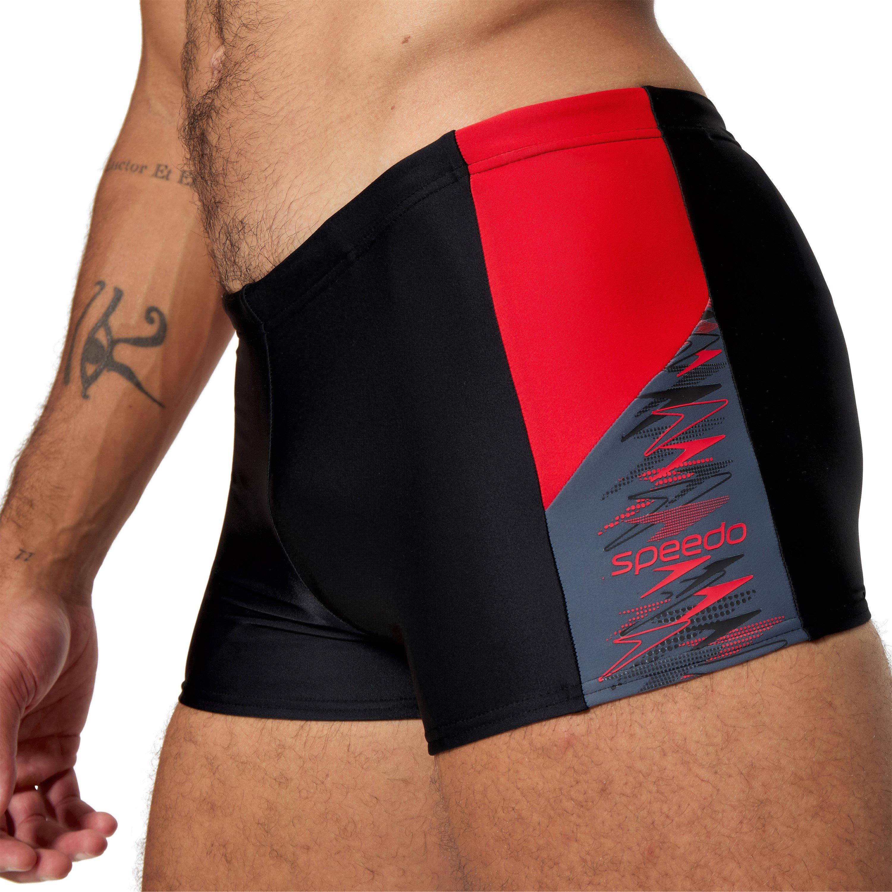 Ant/Rish Red - Speedo - Men's Dive AqShort Swimming Trunks - 4