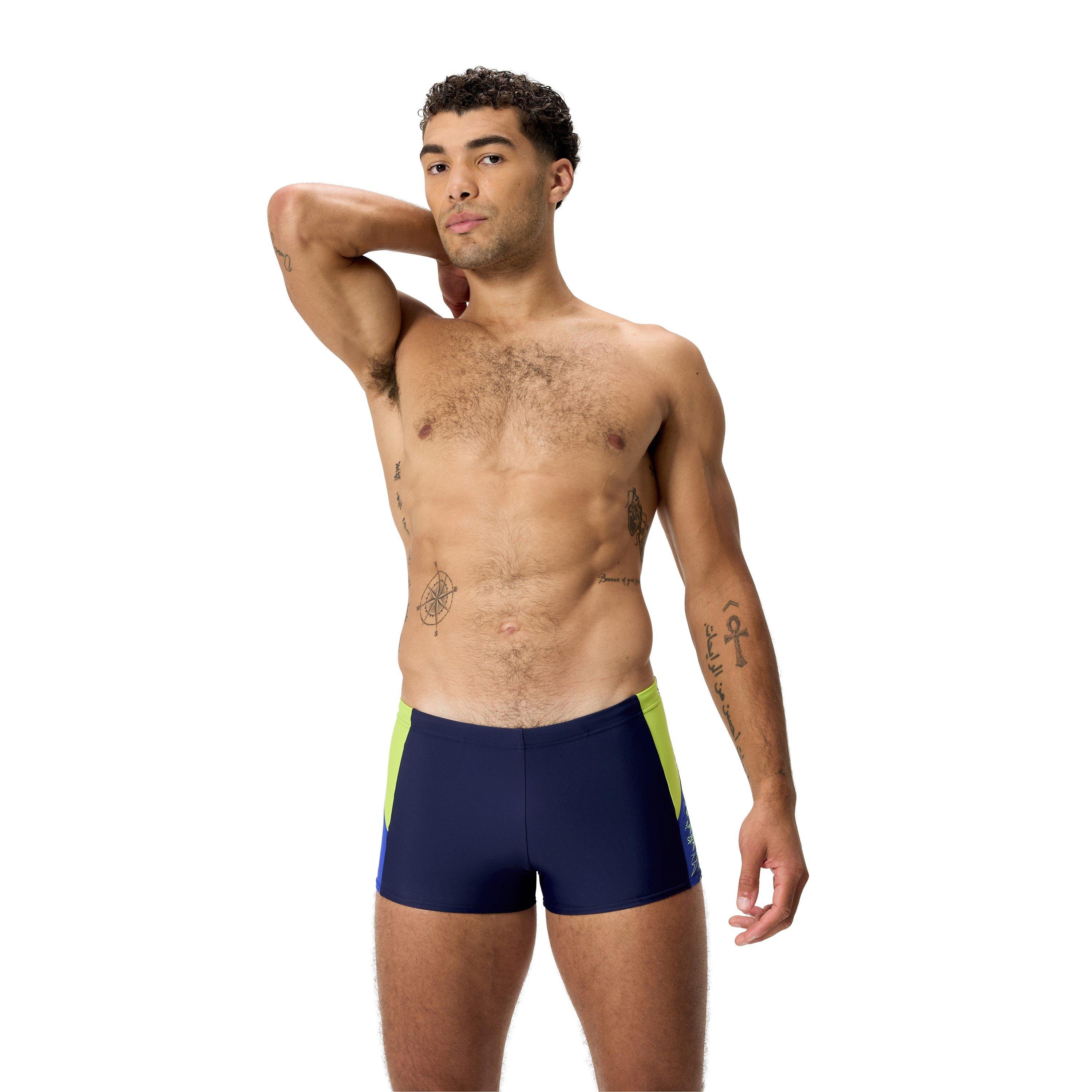 Speedo Men's Dive Aqshort Swimming Trunks - Peacoat/Deep - Large