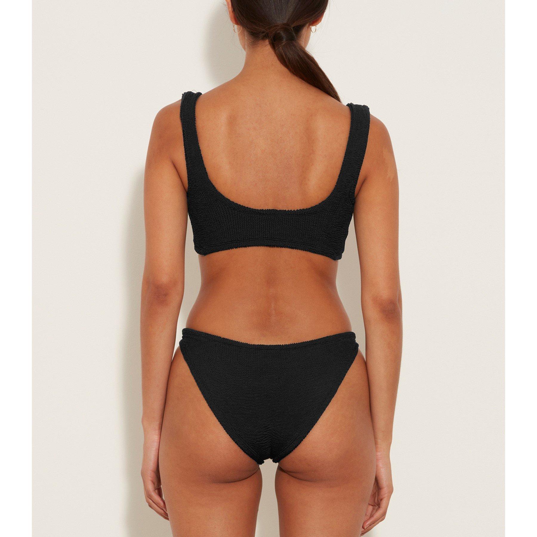 Black - Hunza G - Juno Bikini Set - 3