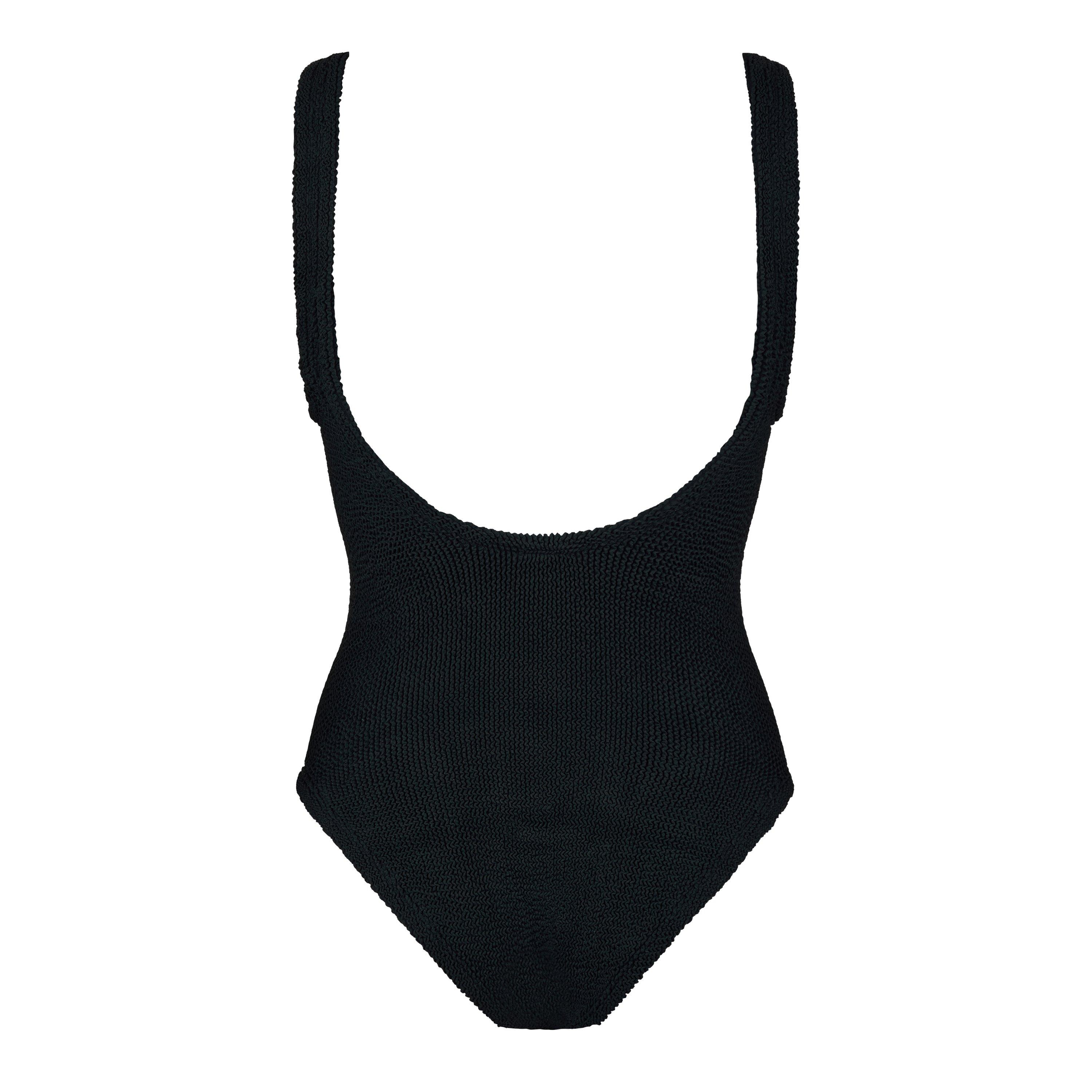 Black - Hunza G - Domino Swimsuit - 5