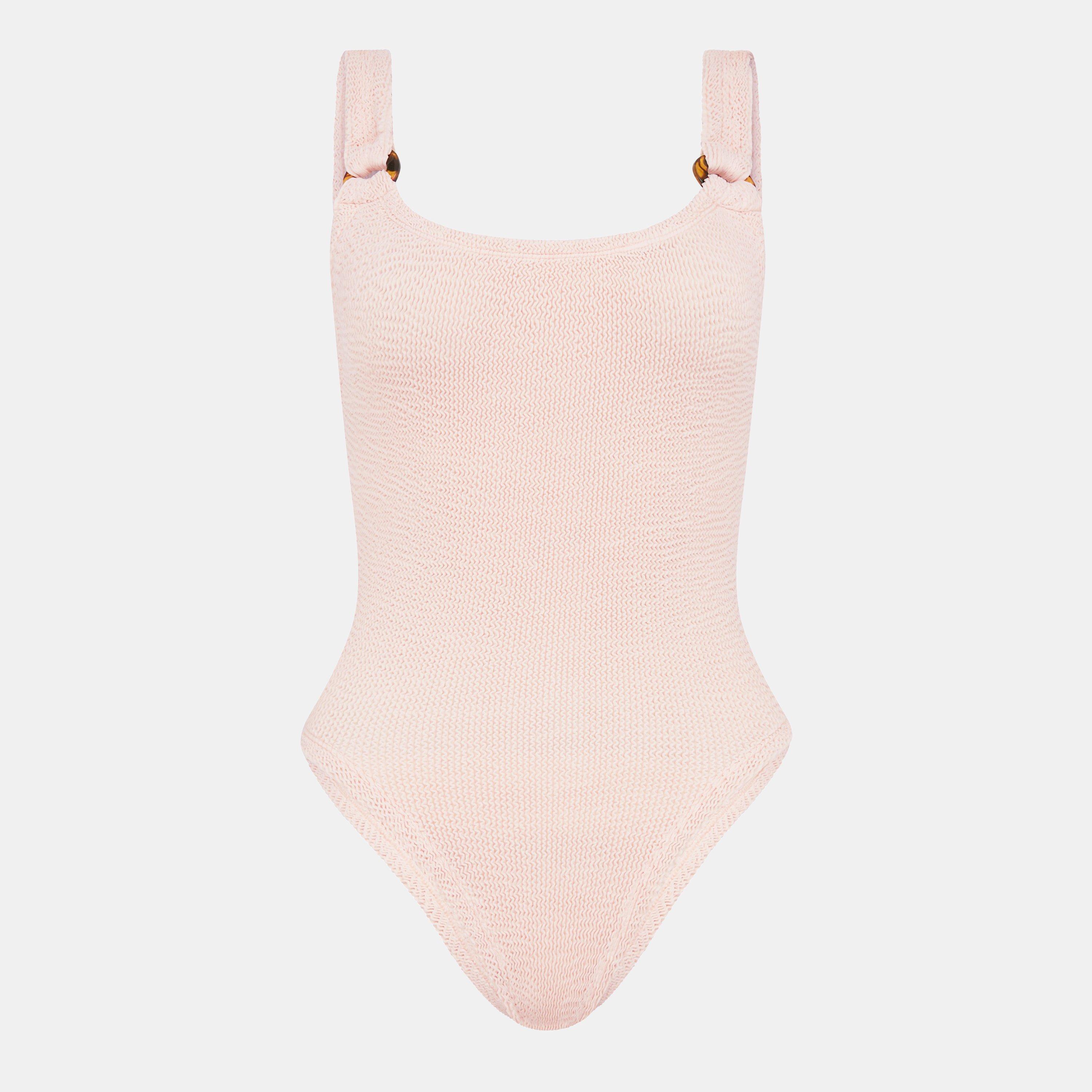 Hunza G Domino Swimsuit - Blush