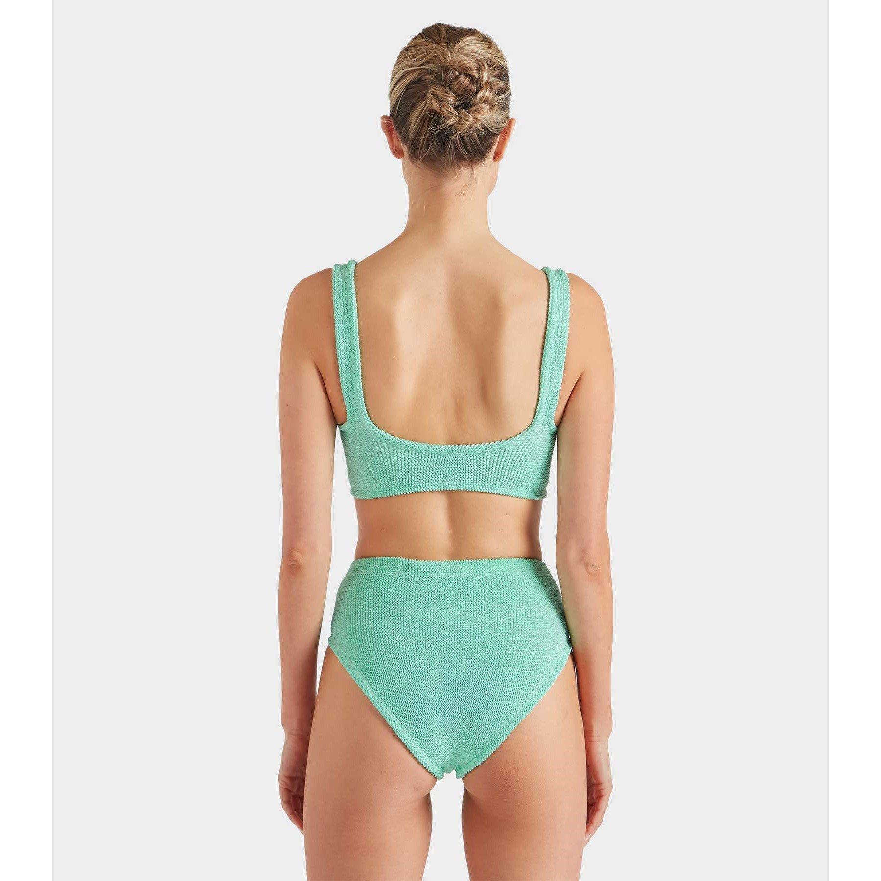 Metallic Mint - Hunza G - Nadine Bikini - 3