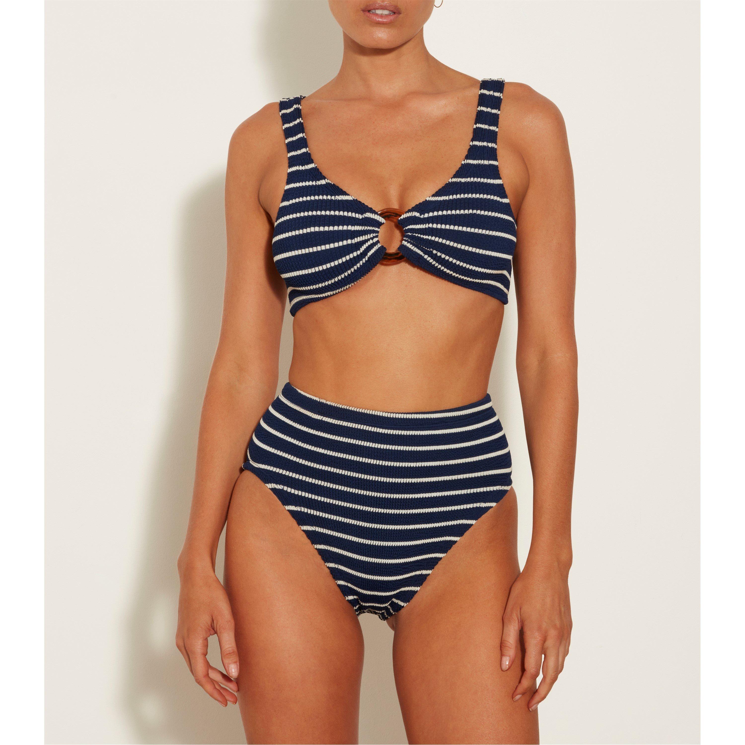 Navy/White - Hunza G - Nadine Bikini - 2
