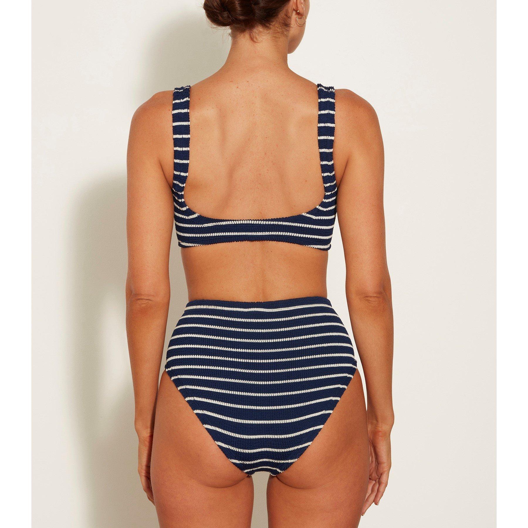 Navy/White - Hunza G - Nadine Bikini - 3