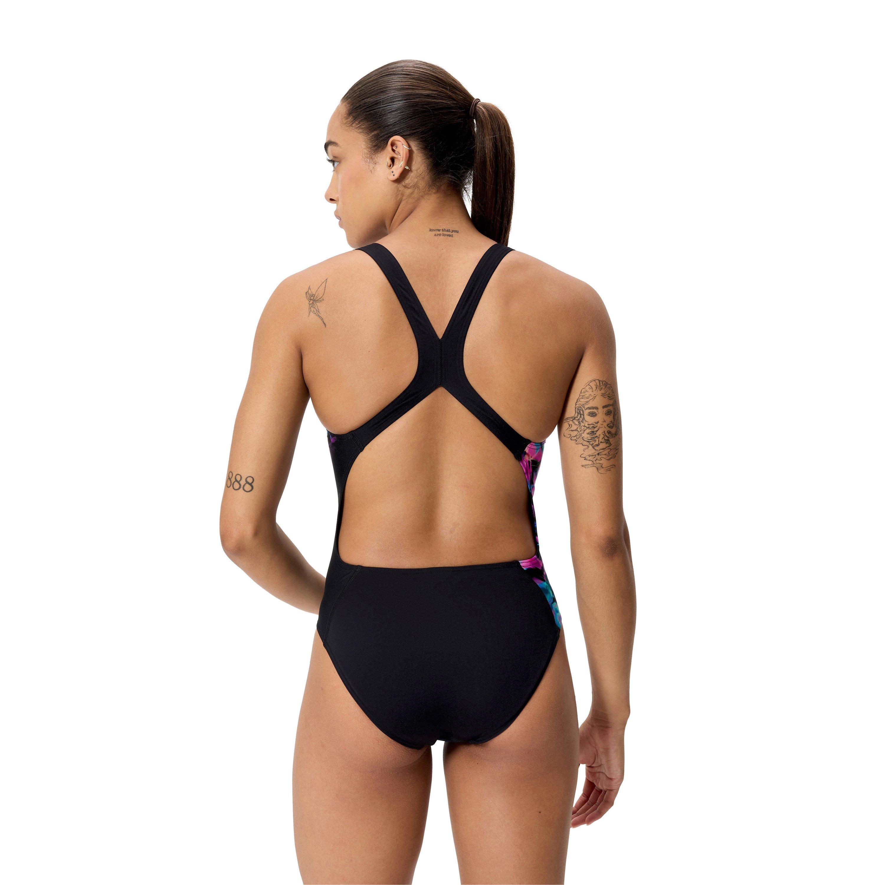 Firework/Blk - Speedo - Women's One Piece Swimsuit - 3