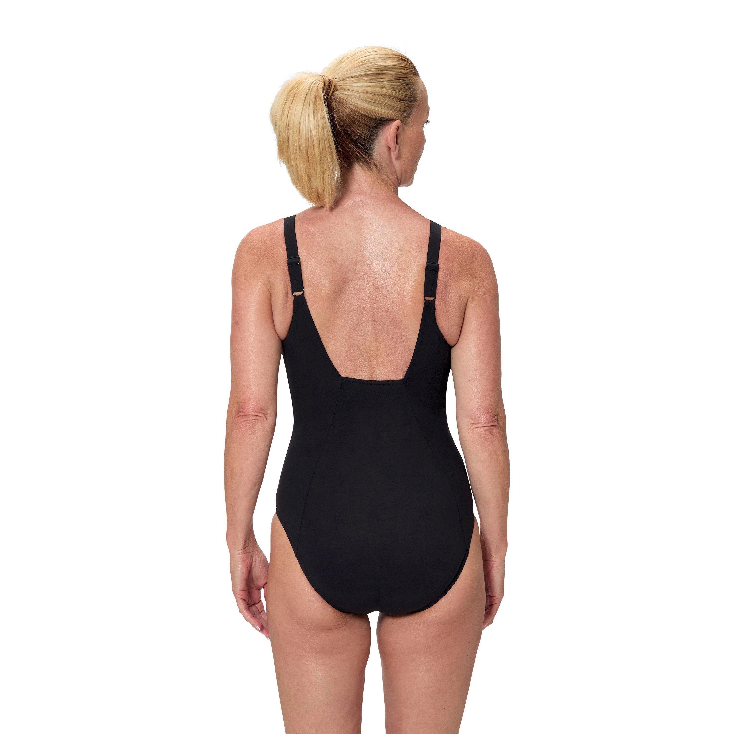 Antracite - Speedo - Women's One Piece Swimsuit - 4