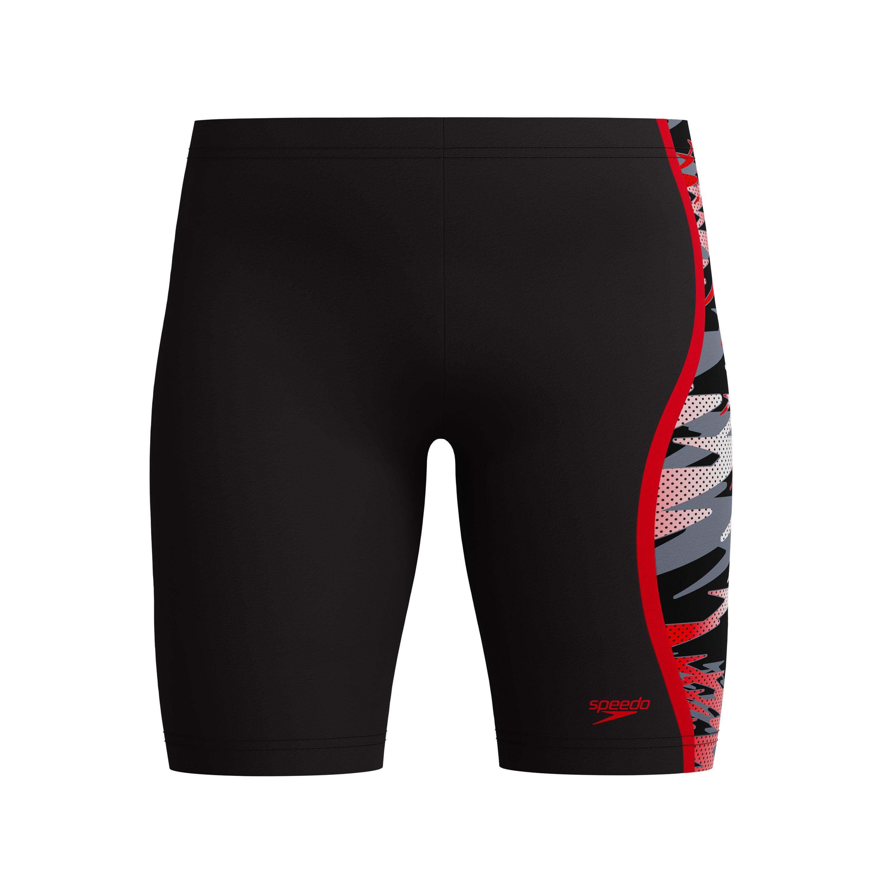 Anth/Red - Speedo - Kids' Jammers - 1