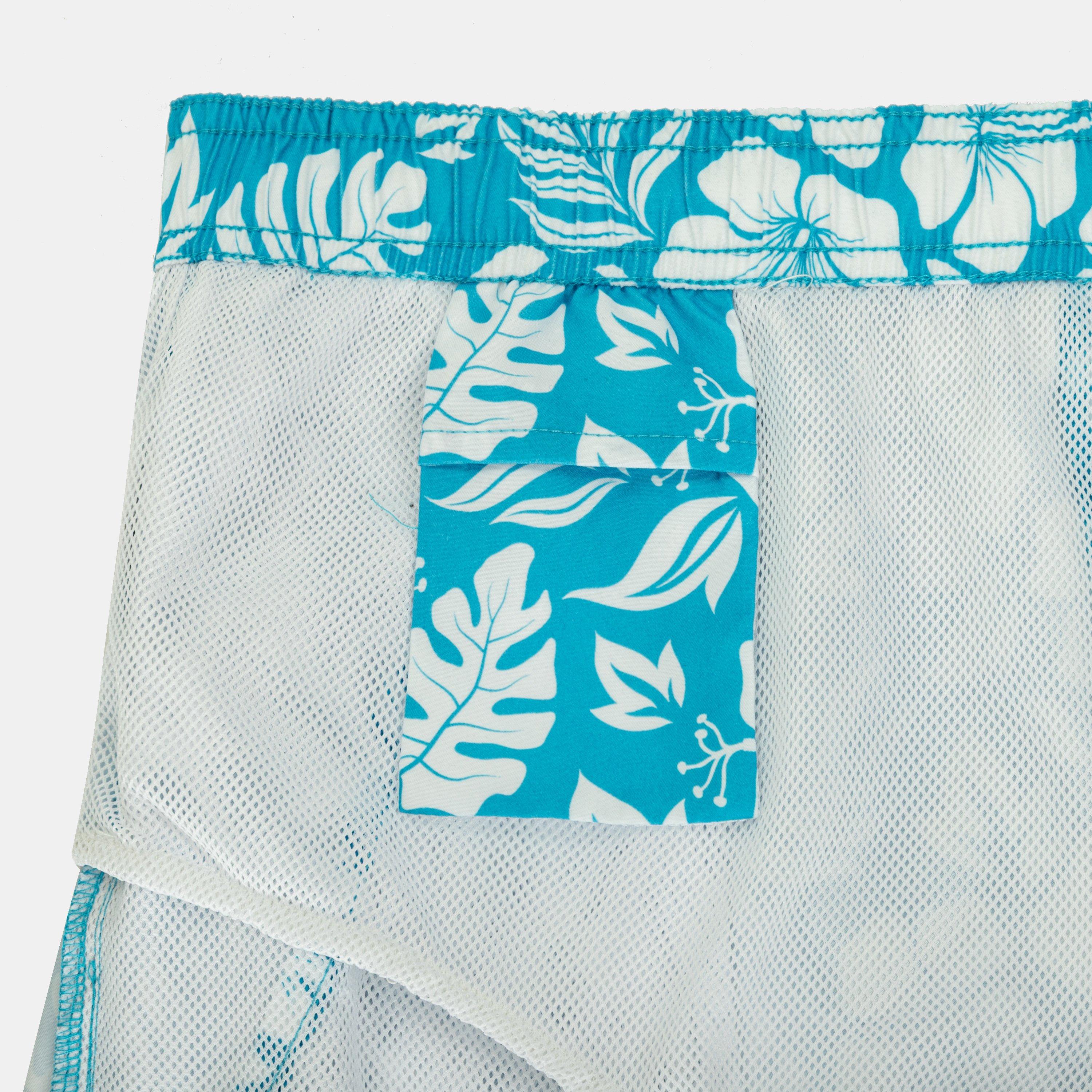 Blue Hib - Hot Tuna - Men's Above The Knee 2 Pockets Swim Shorts - 4